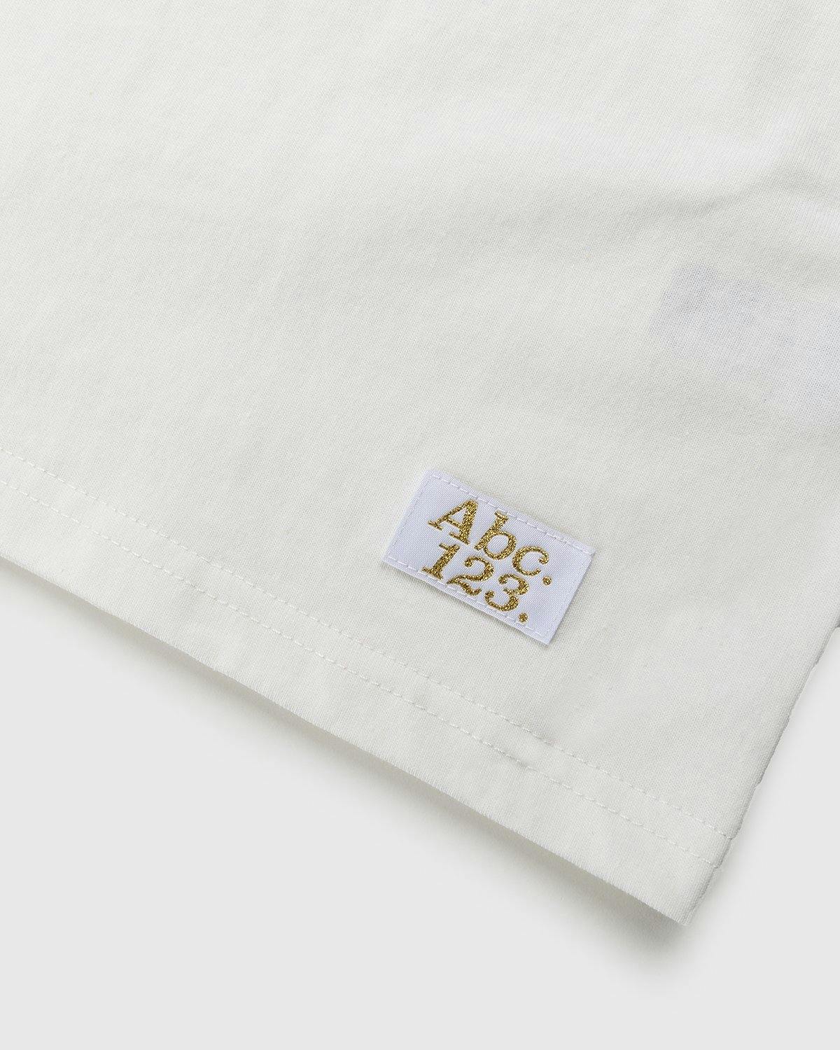 Abc. - Short-Sleeve Pocket Tee Selenite - Clothing - White - Image 5