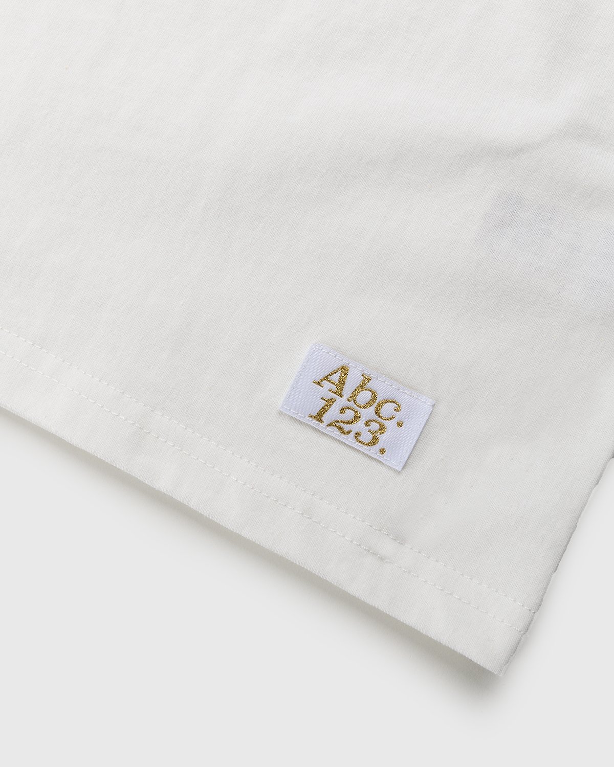 Abc. - Short-Sleeve Pocket Tee Selenite - Clothing - White - Image 5