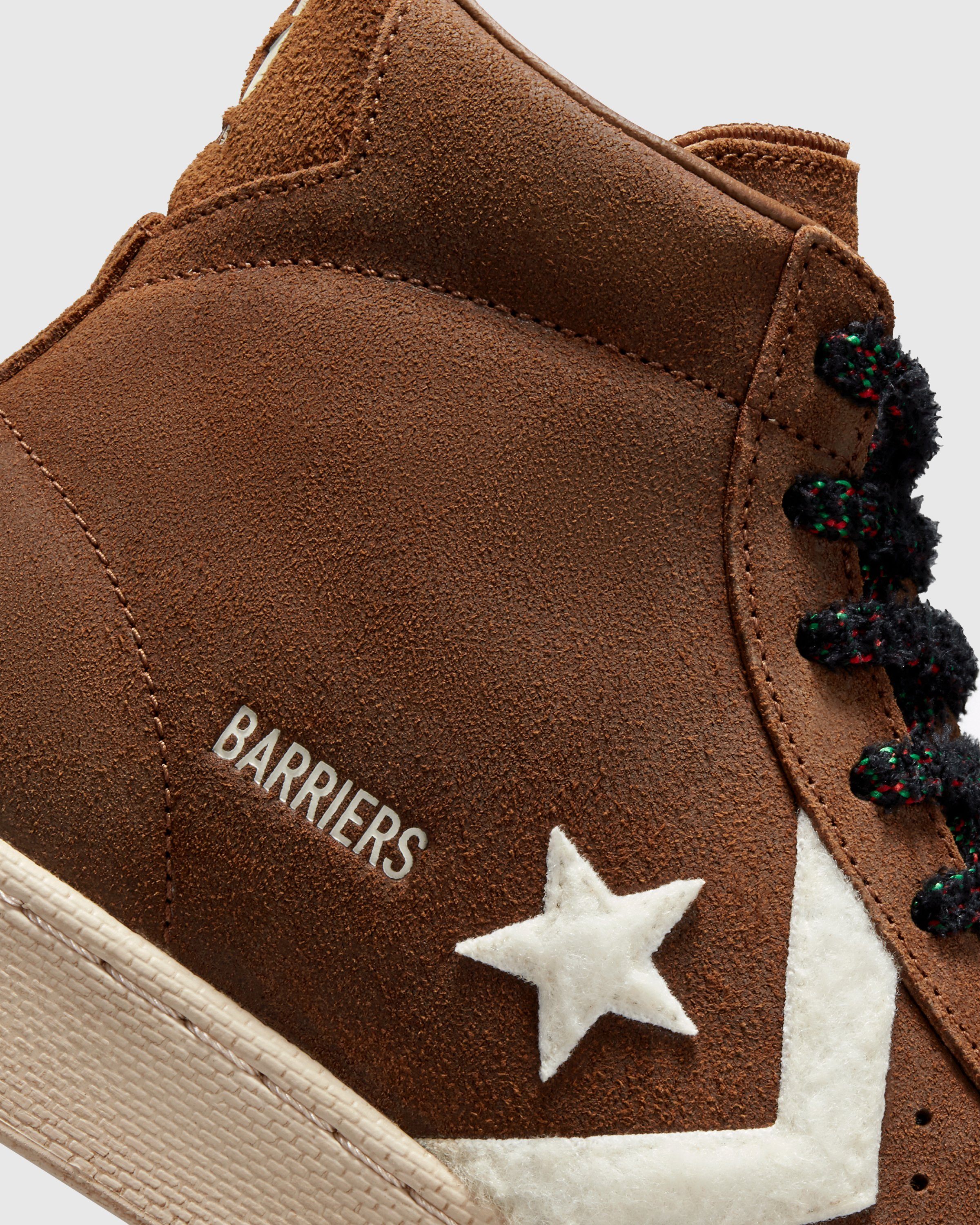 Converse x Barriers - Pro Leather Hi Monks Robe/Black - Footwear - Brown - Image 9
