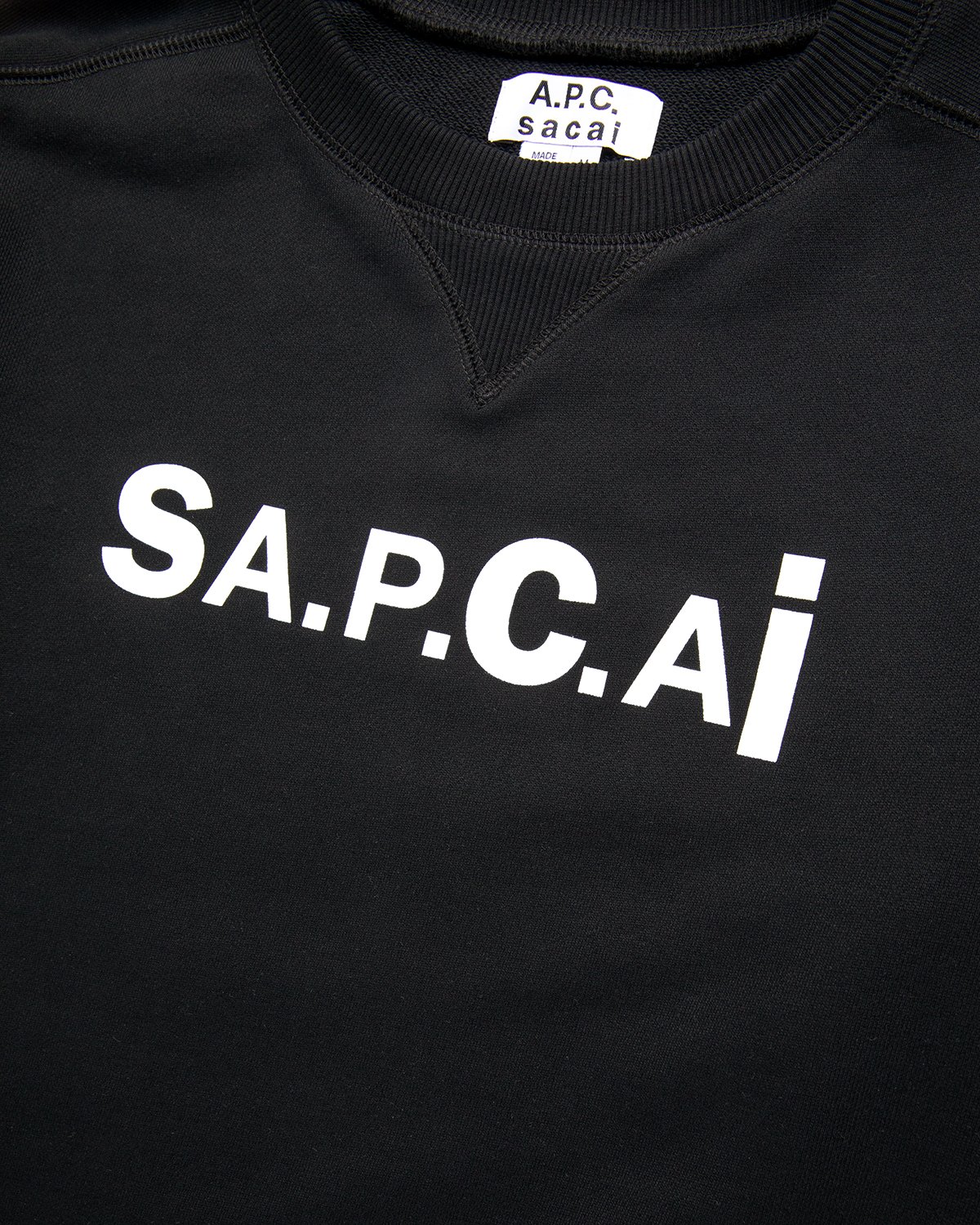 A.P.C. x Sacai - Tani Sweater Black - Clothing - Black - Image 4