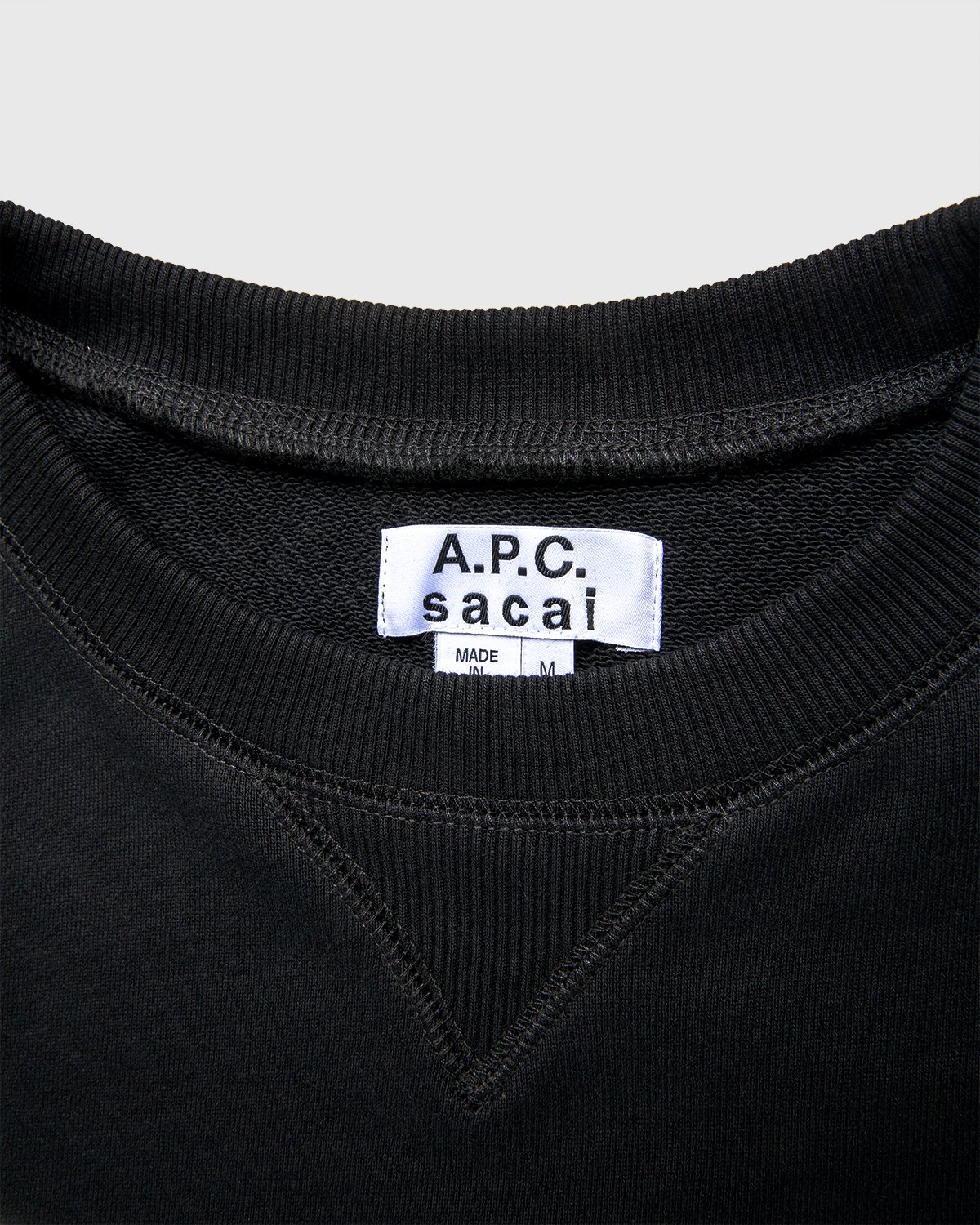 A.P.C. x Sacai - Tani Sweater Black - Clothing - Black - Image 5