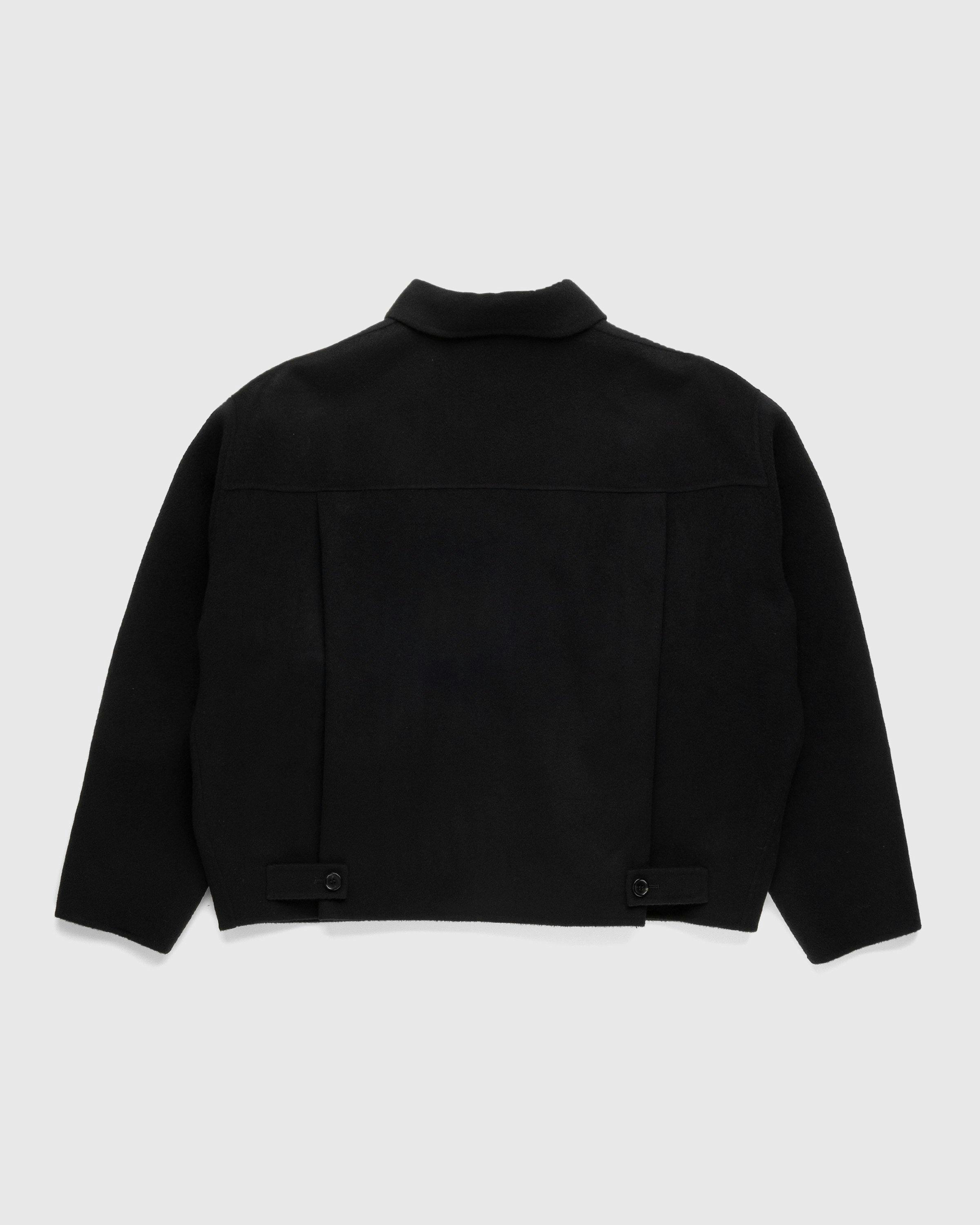 Acne Studios - Wool Zipper Jacket Black - Clothing - Black - Image 2