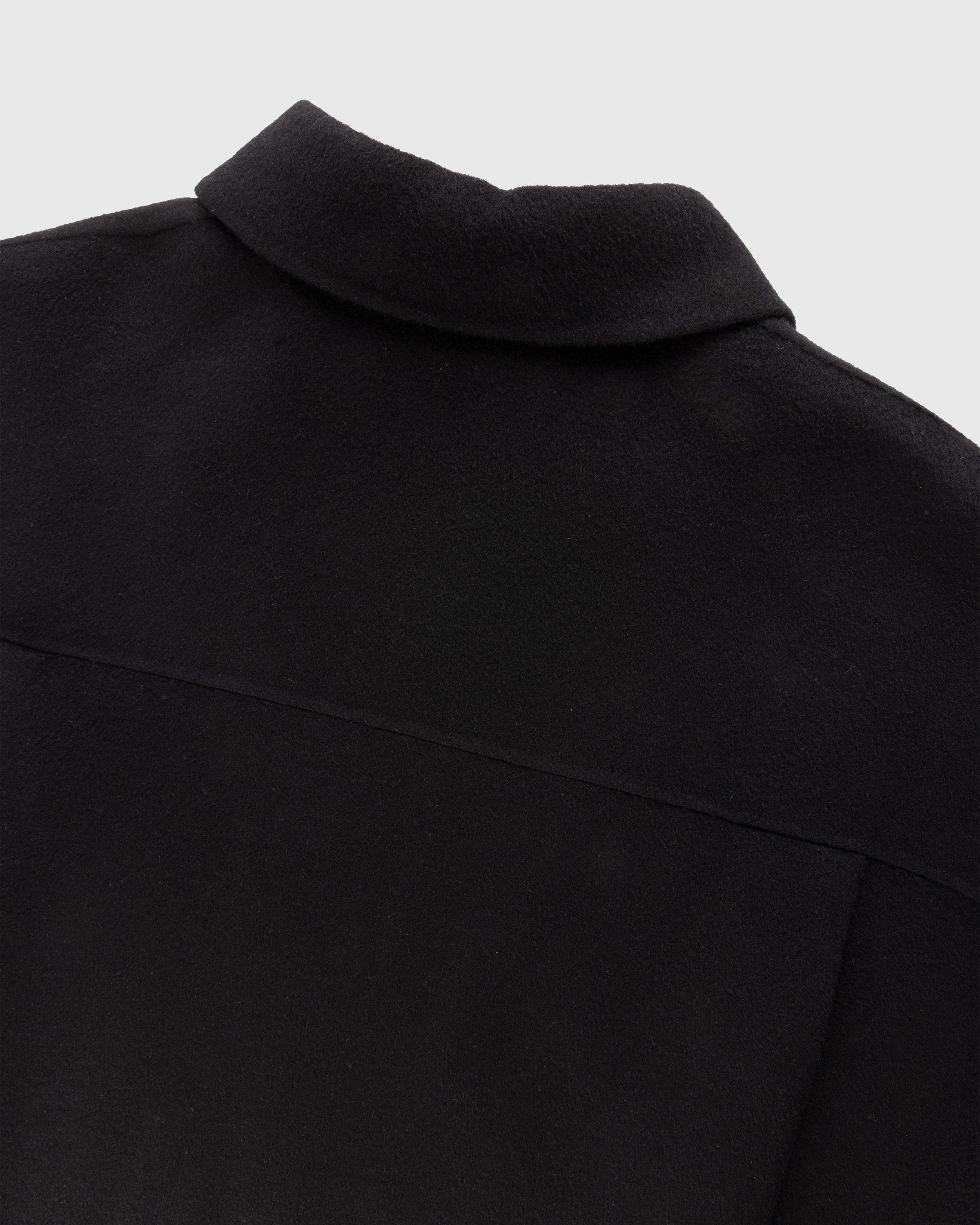 Acne Studios - Wool Zipper Jacket Black - Clothing - Black - Image 4