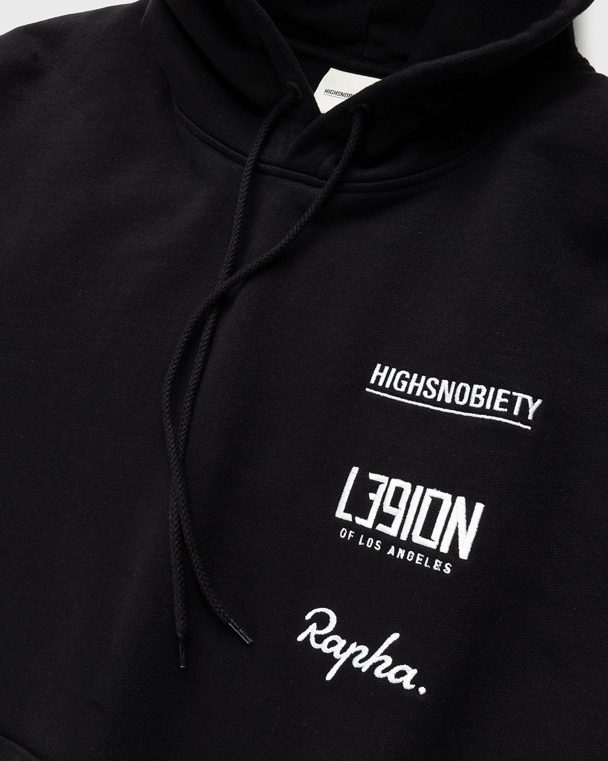 Rapha x L39ION of LA x Highsnobiety - HS Sports Hoodie Black - Clothing - Black - Image 5