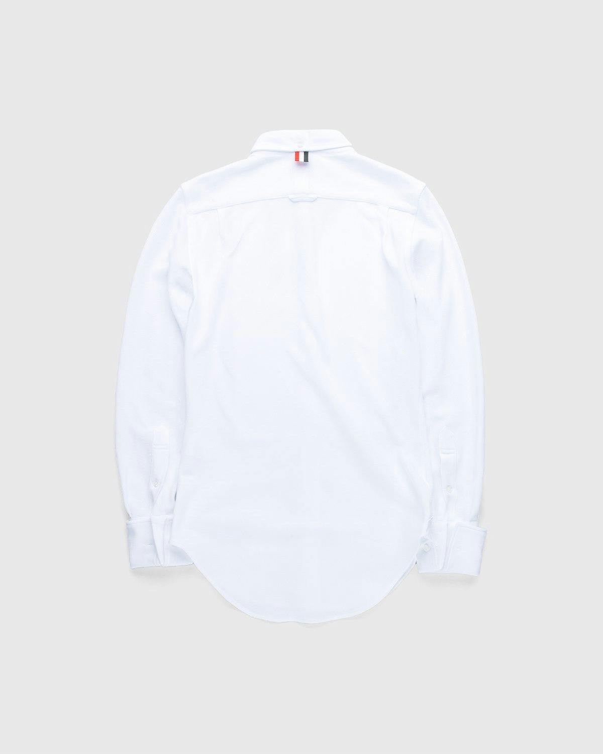 Thom Browne x Highsnobiety - Women’s Button-Down Shirt White - Clothing - White - Image 2