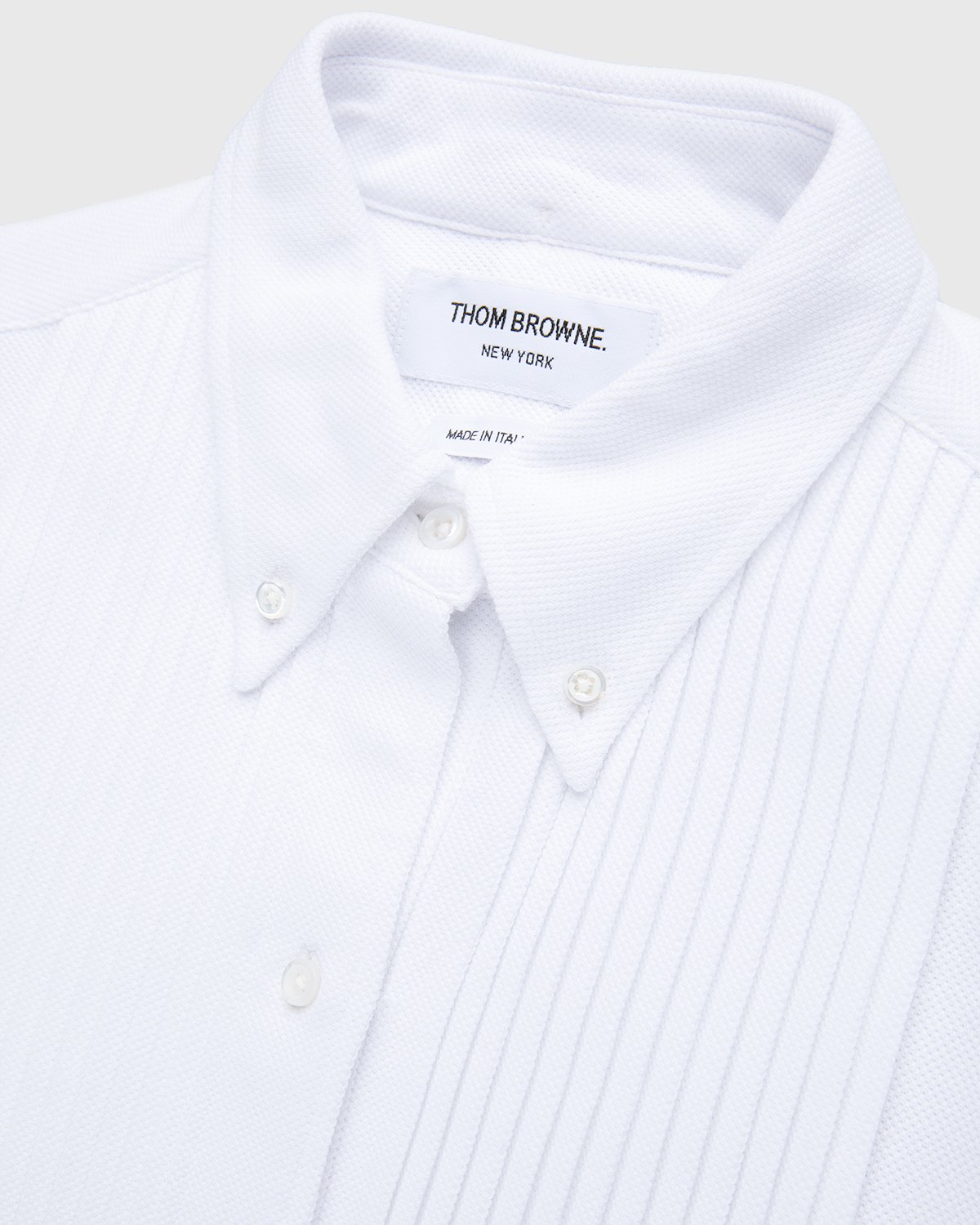 Thom Browne x Highsnobiety - Women’s Button-Down Shirt White - Clothing - White - Image 5