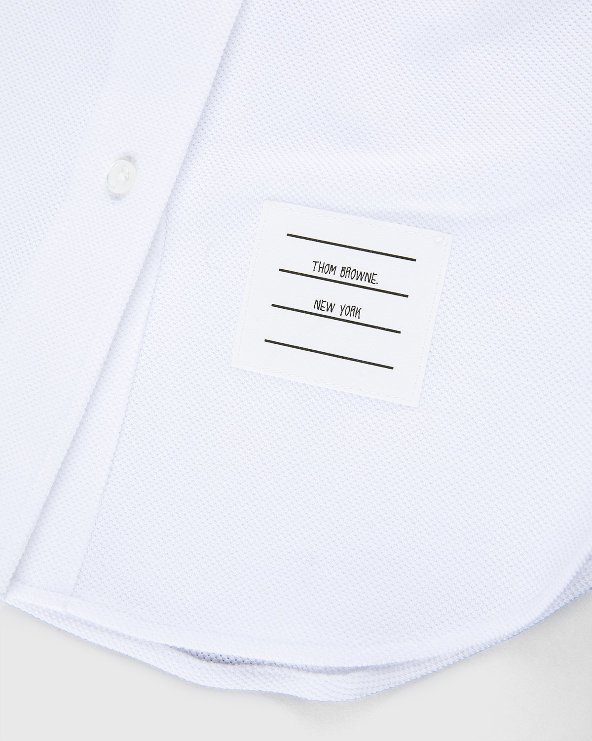 Thom Browne x Highsnobiety - Women’s Button-Down Shirt White - Clothing - White - Image 6