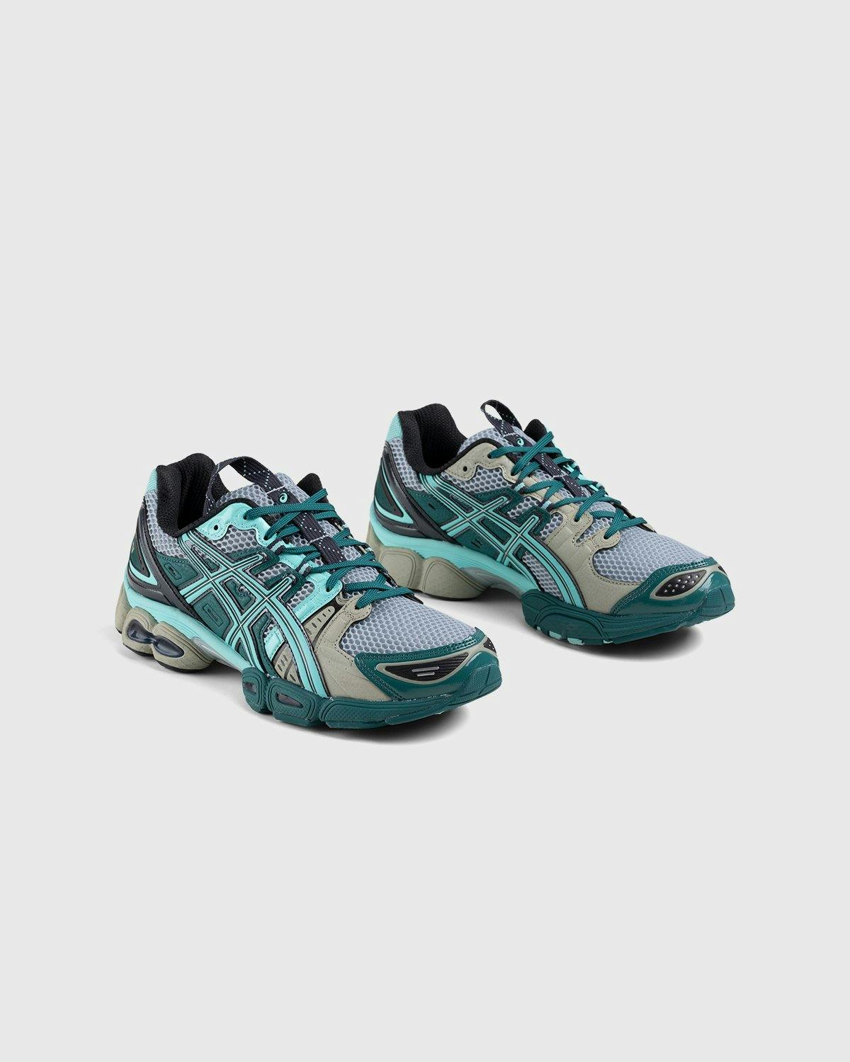 asics - UB3-S Gel-Nimbus 9 Piedmont Grey/Aruba Blue - Footwear - Blue - Image 3