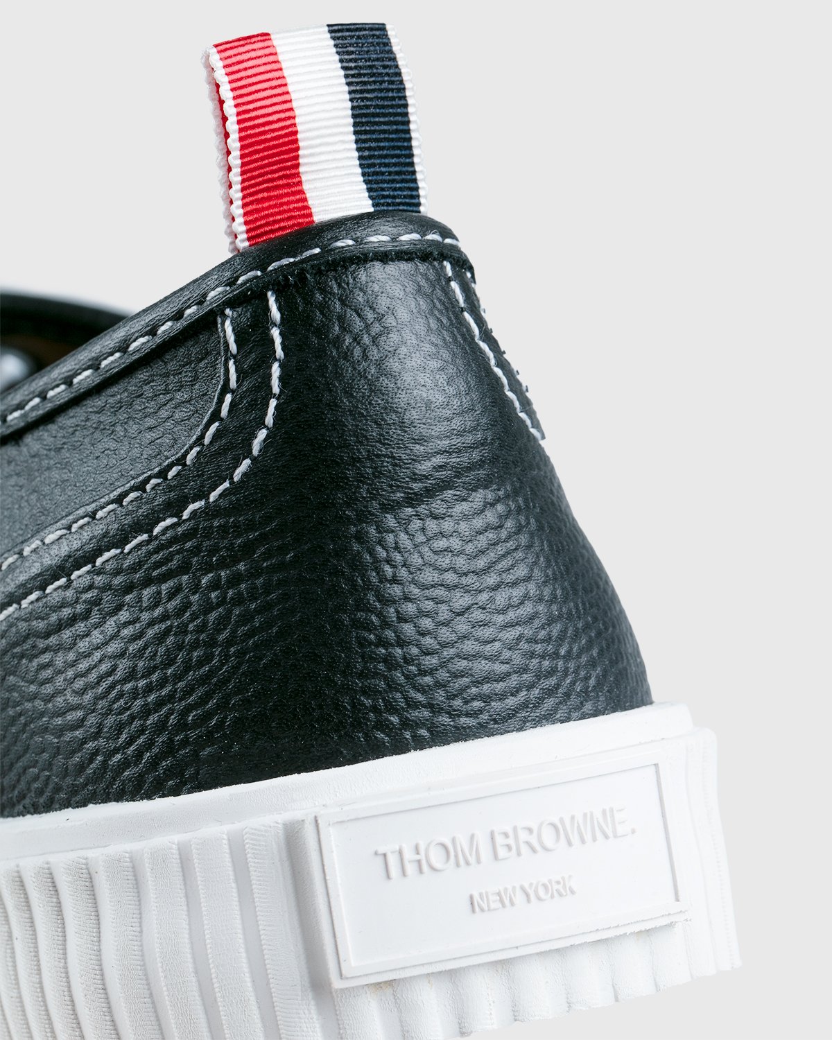 Thom Browne x Highsnobiety - Men's Heritage Sneaker Grey - Footwear - Grey - Image 4