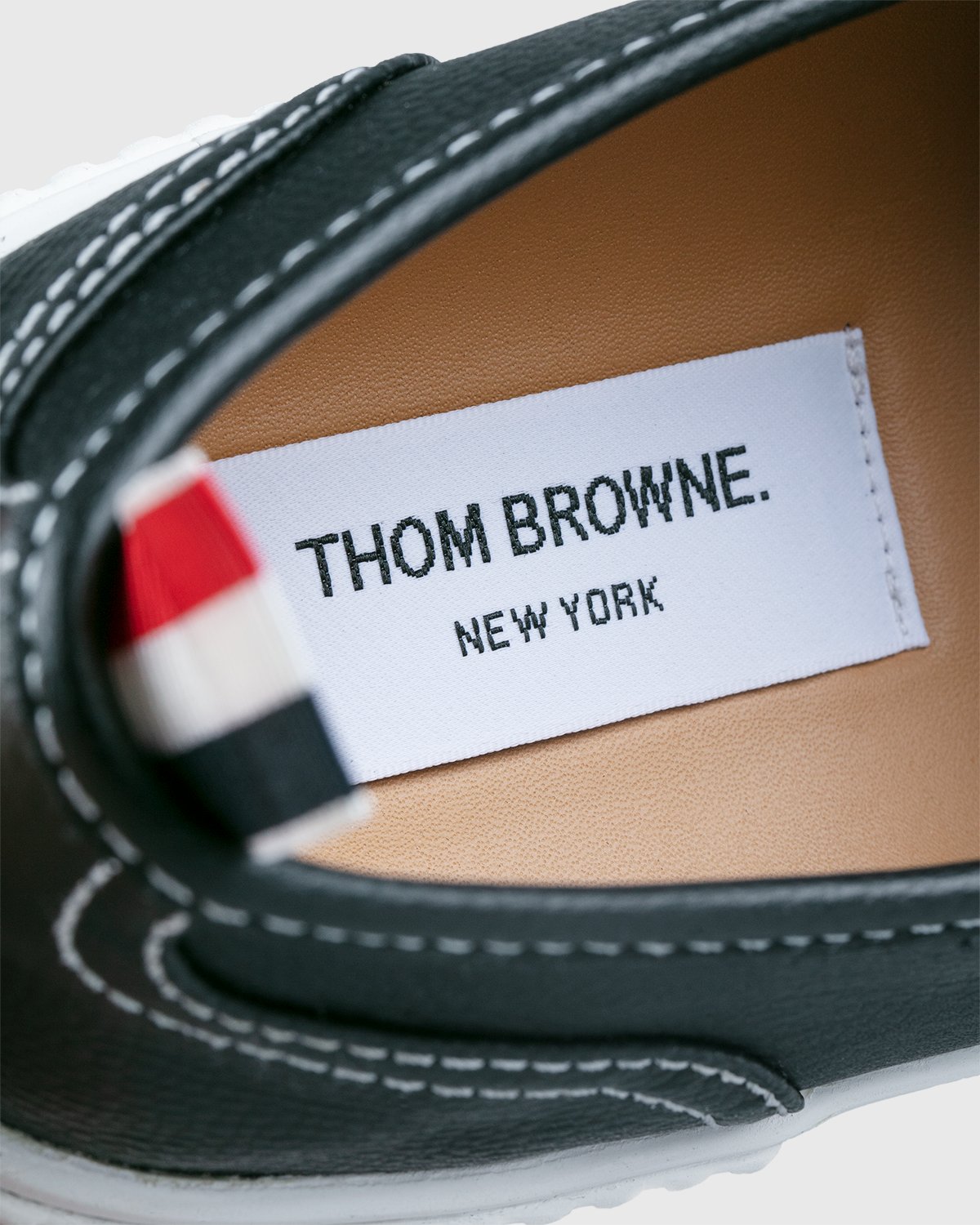Thom Browne x Highsnobiety - Men's Heritage Sneaker Grey - Footwear - Grey - Image 8