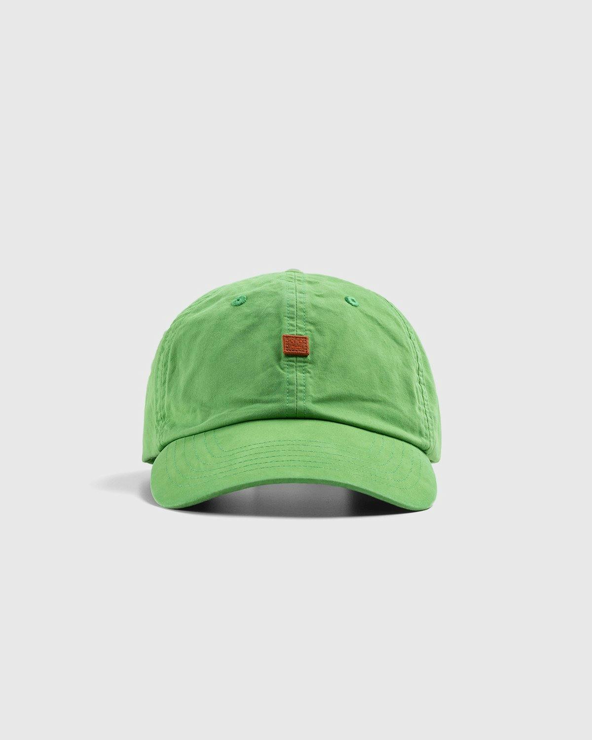 Acne Studios - 6-Panel Baseball Cap Green - Accessories - Green - Image 2