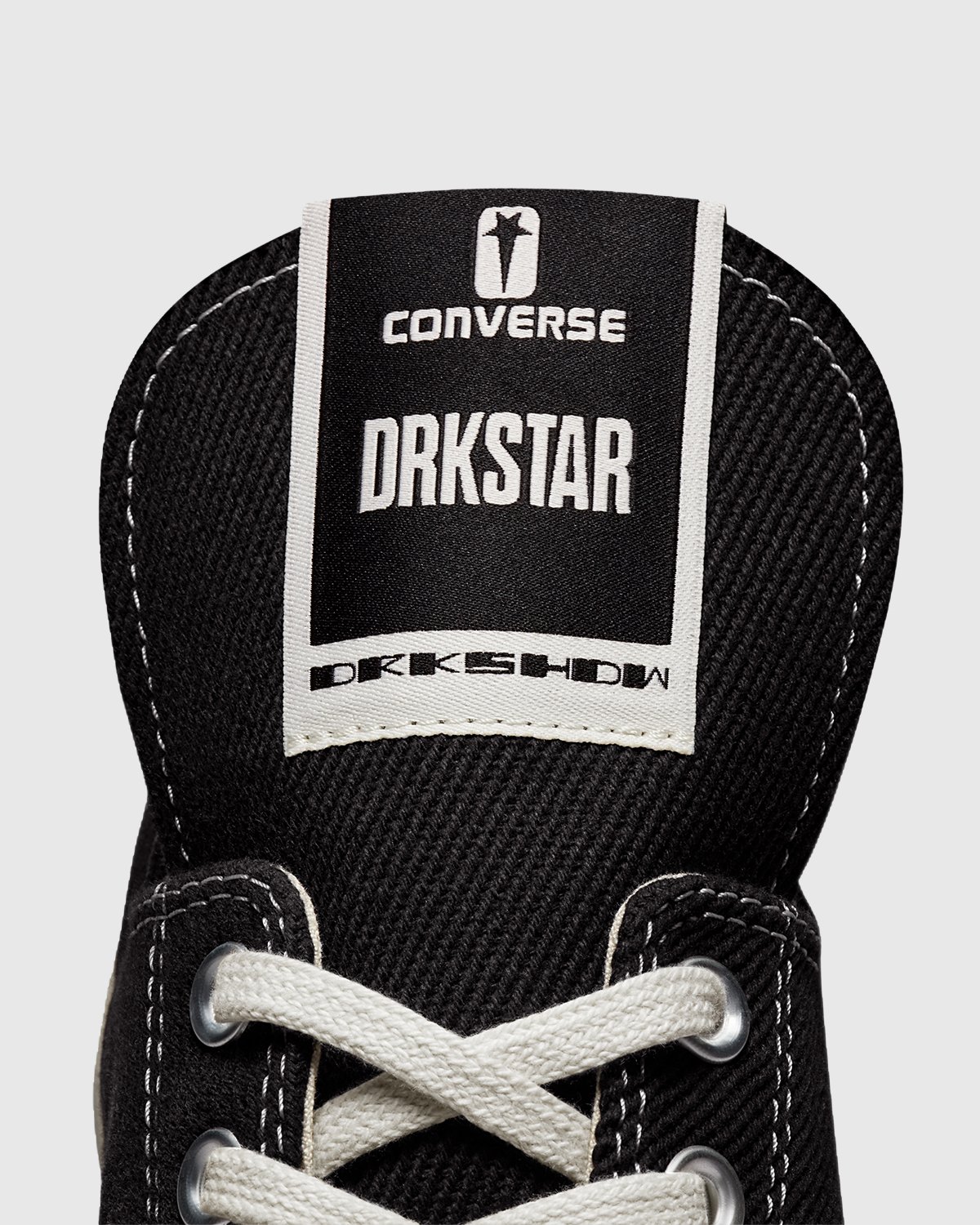 Converse x Rick Owens - DRKSTAR Chuck 70 Ox Black Egret Black - Footwear - Black - Image 7