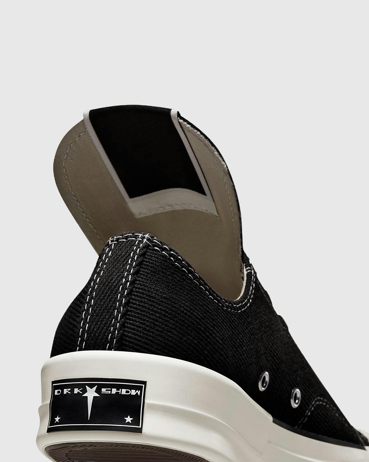 Converse x Rick Owens - DRKSTAR Chuck 70 Ox Black Egret Black - Footwear - Black - Image 9