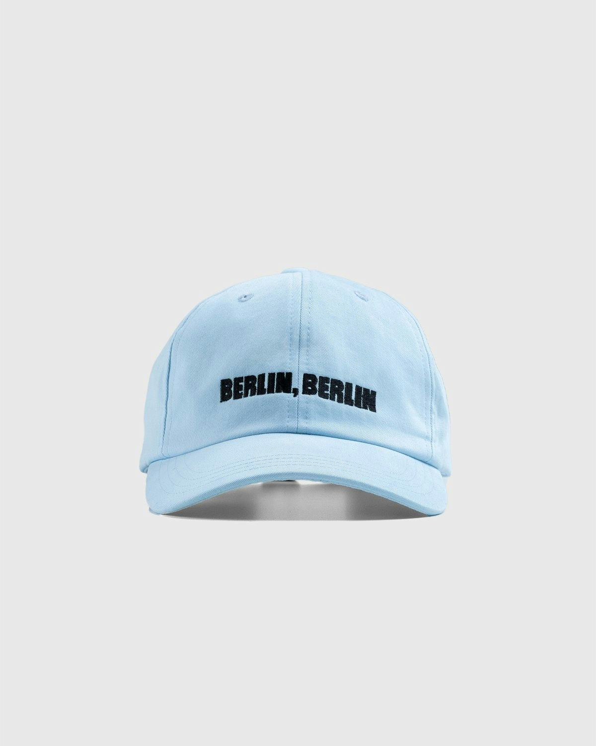 Highsnobiety - Berlin Berlin 2 Cap Blue - Accessories - Blue - Image 3