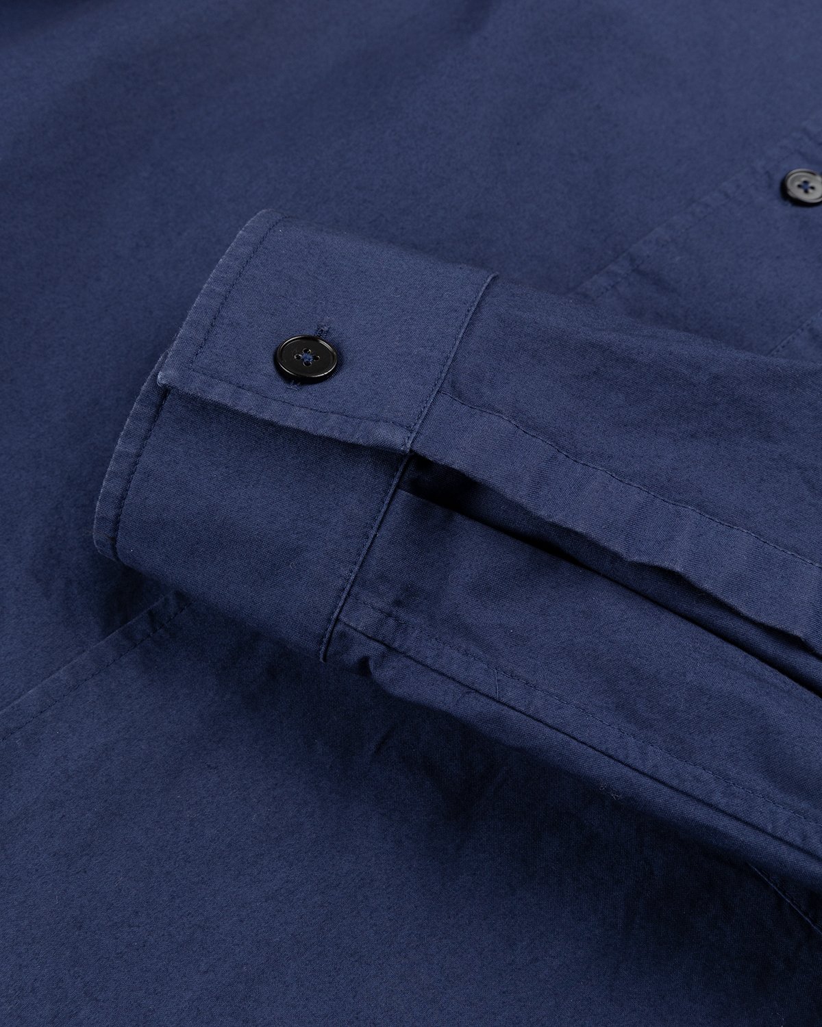 Jil Sander - Long Sleeve Work Shirt Navy - Clothing - Blue - Image 4
