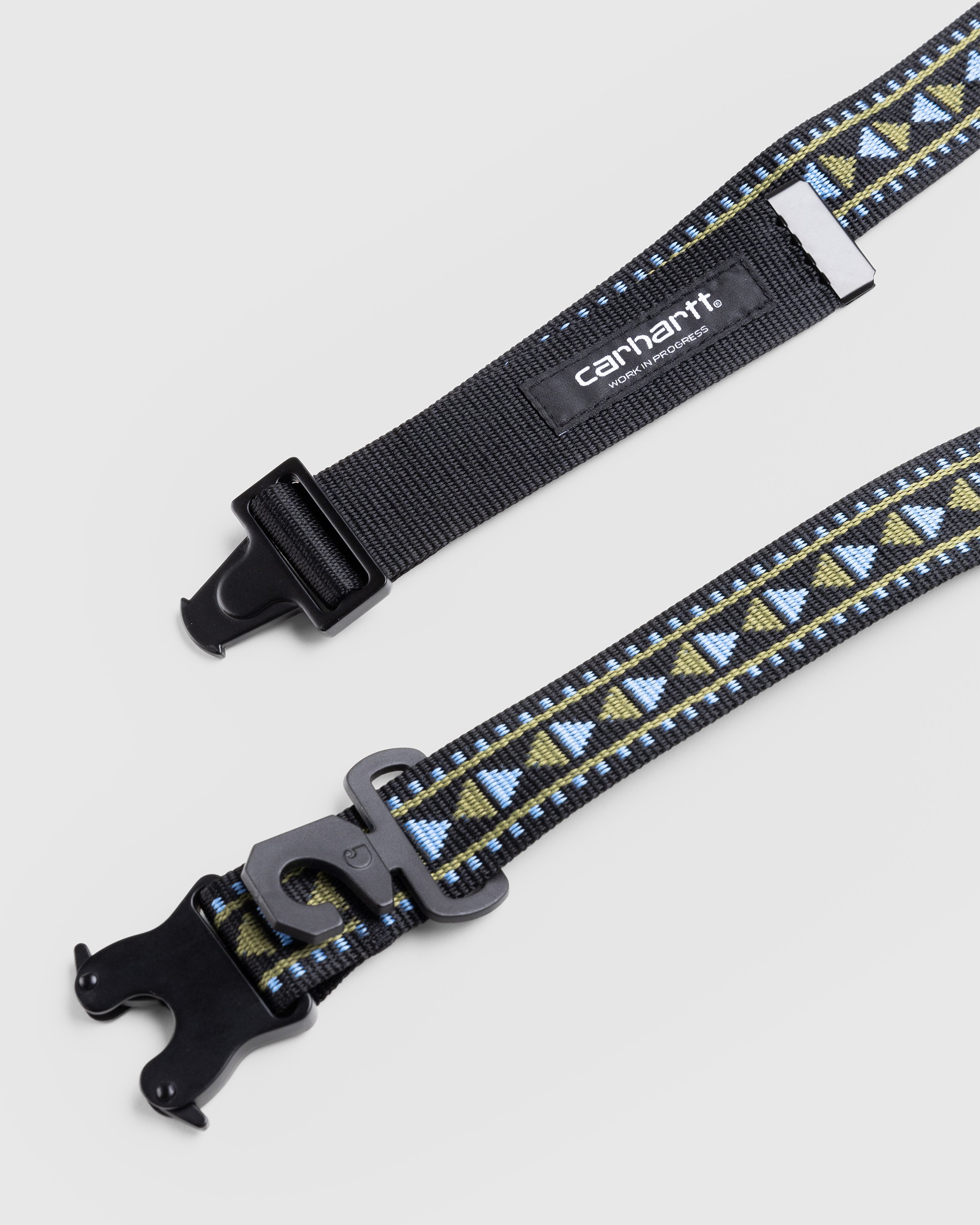 Carhartt WIP - Coba Belt Black/Kiwi/Piscine - Accessories - Green - Image 3