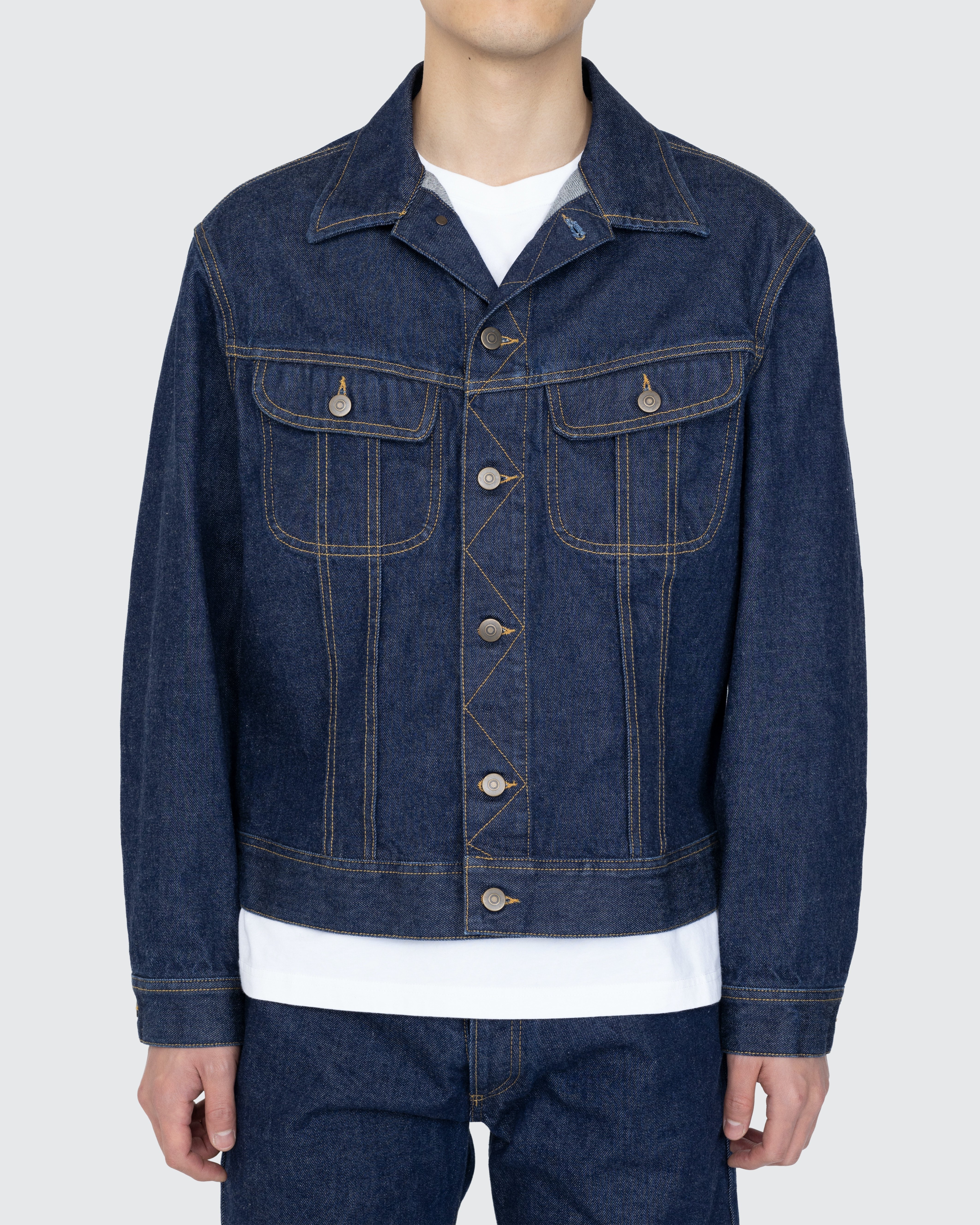 Maison Margiela - Denim Jacket Indigo - Clothing - Blue - Image 2