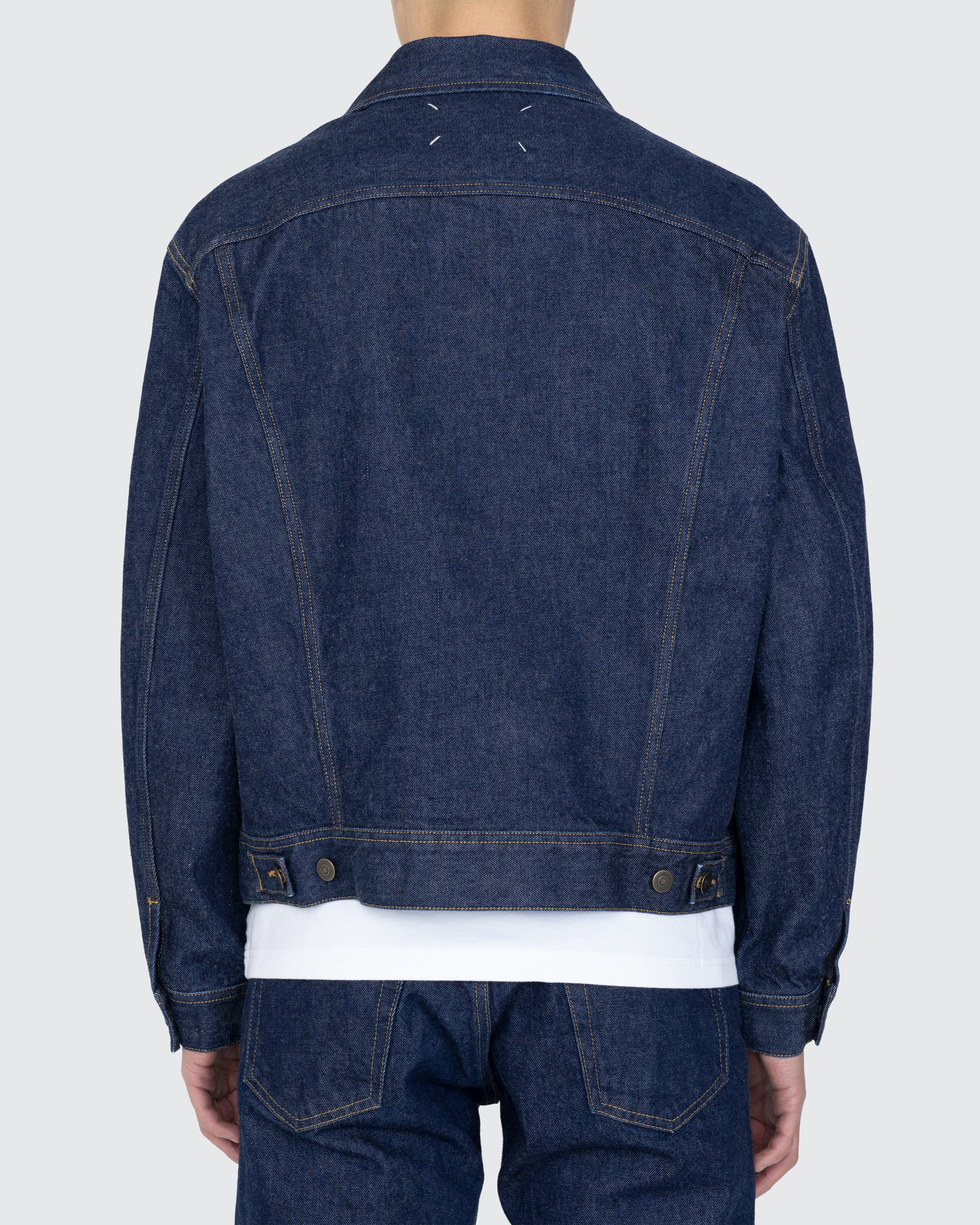 Maison Margiela - Denim Jacket Indigo - Clothing - Blue - Image 5
