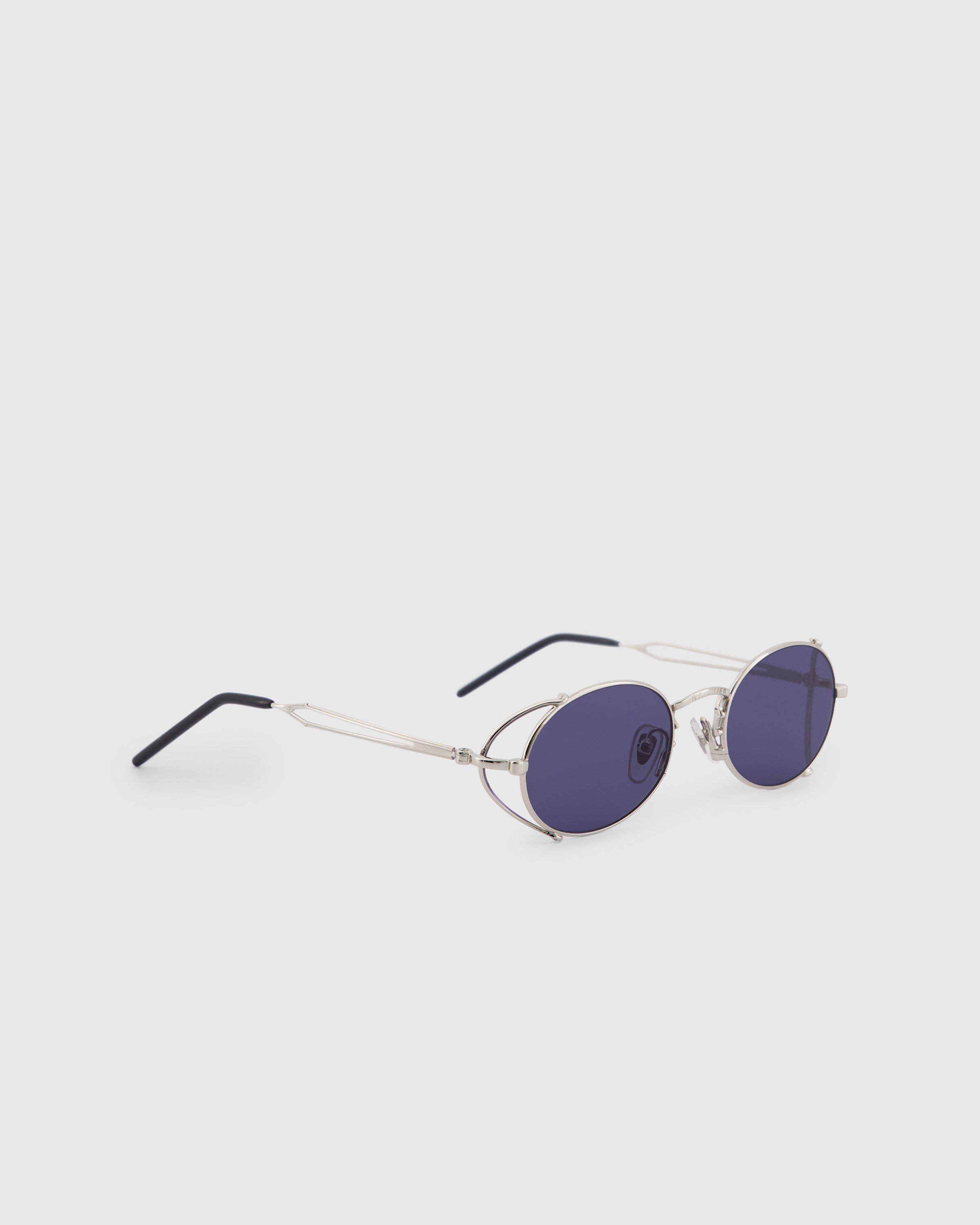 Jean Paul Gaultier x Burna Boy - 55-3175 Arceau Sunglasses Silver - Accessories - Silver - Image 2
