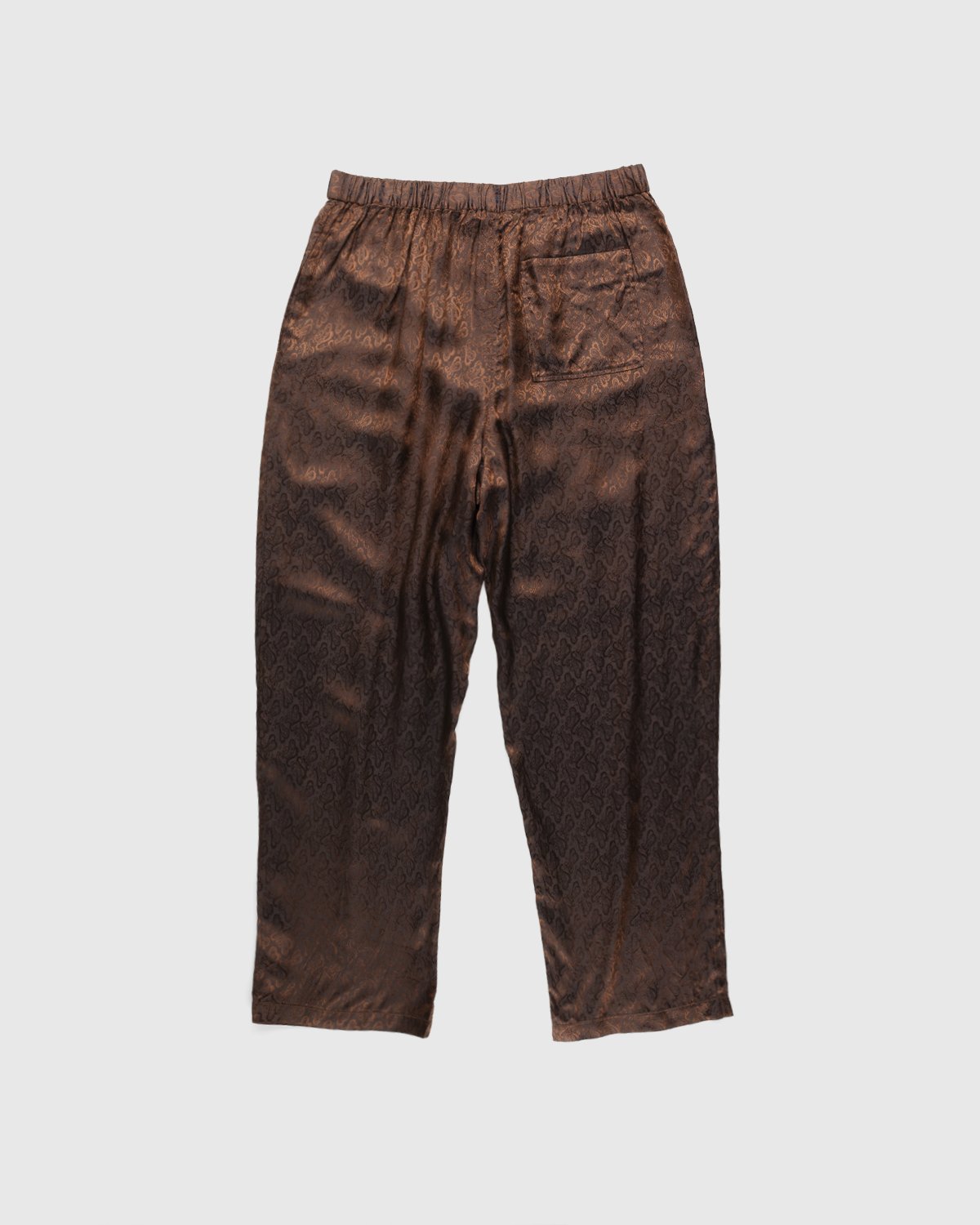 Acne Studios - Jacquard Trousers Brown - Clothing - Brown - Image 2