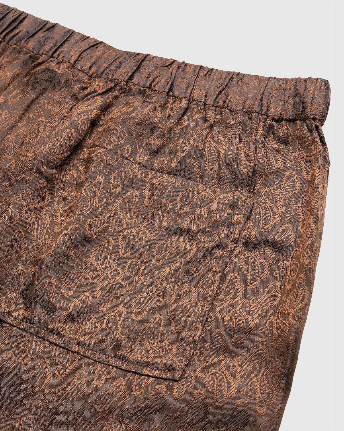 Acne Studios - Jacquard Trousers Brown - Clothing - Brown - Image 3