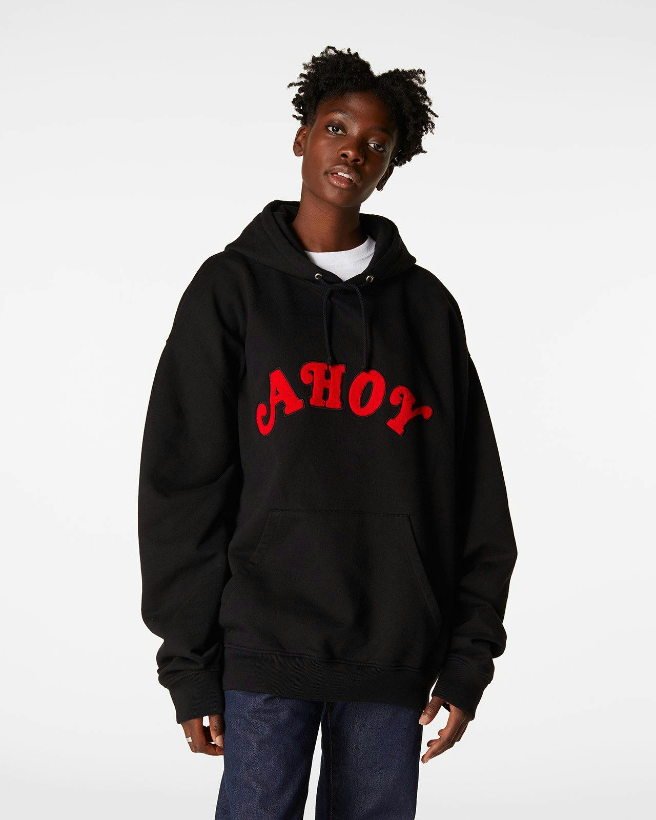 Highsnobiety - Stranger Things Ahoy Hoodie Black - Clothing - Black - Image 5