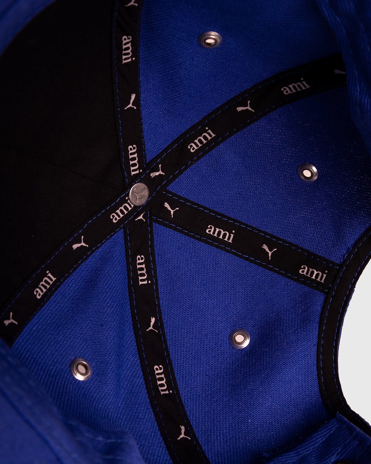 Puma x AMI - Low Curve Logo Cap Dazzling Blue - Accessories - Blue - Image 5