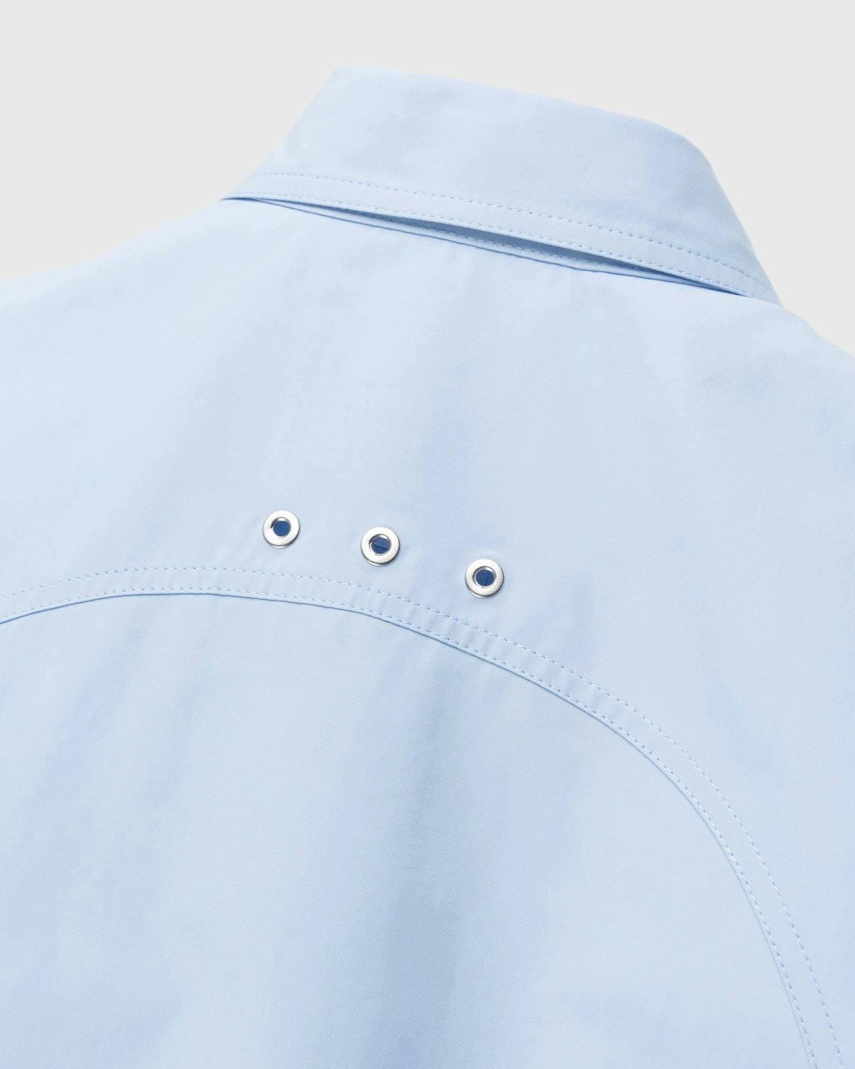 Jil Sander - Oversized Button-Down Shirt Light Pastel Blue - Clothing - Blue - Image 4