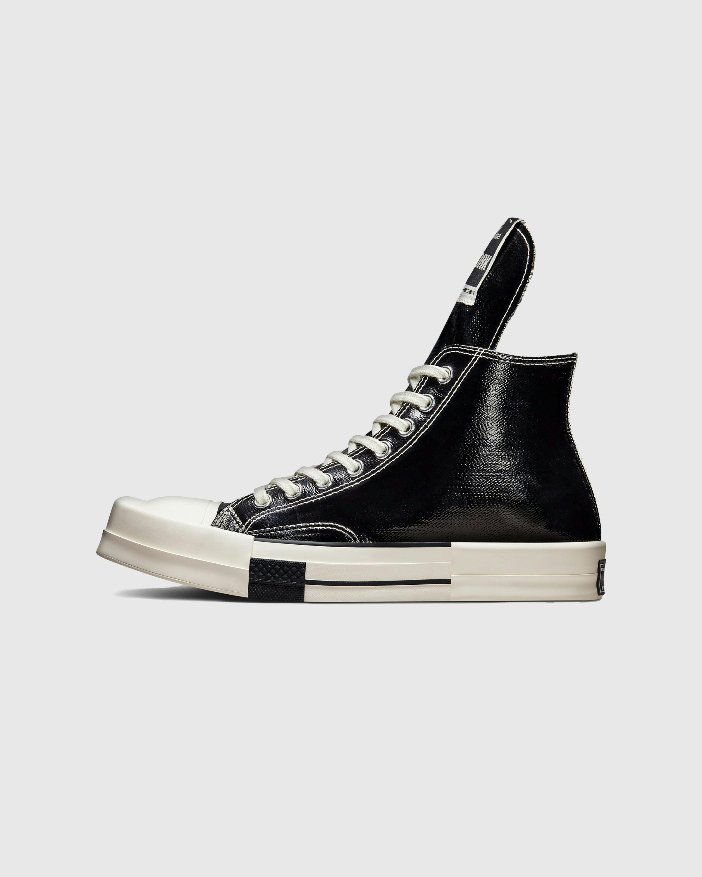 Converse x DRKSHDW - DRKSHDW TURBODRK Chuck 70 Hi Black/Egret/Bone White - Footwear - Black - Image 2