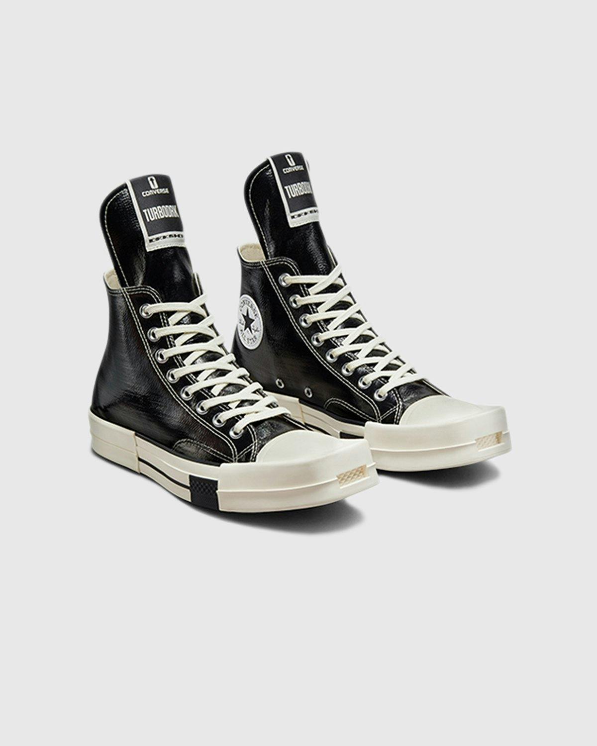 Converse x DRKSHDW - DRKSHDW TURBODRK Chuck 70 Hi Black/Egret/Bone White - Footwear - Black - Image 3