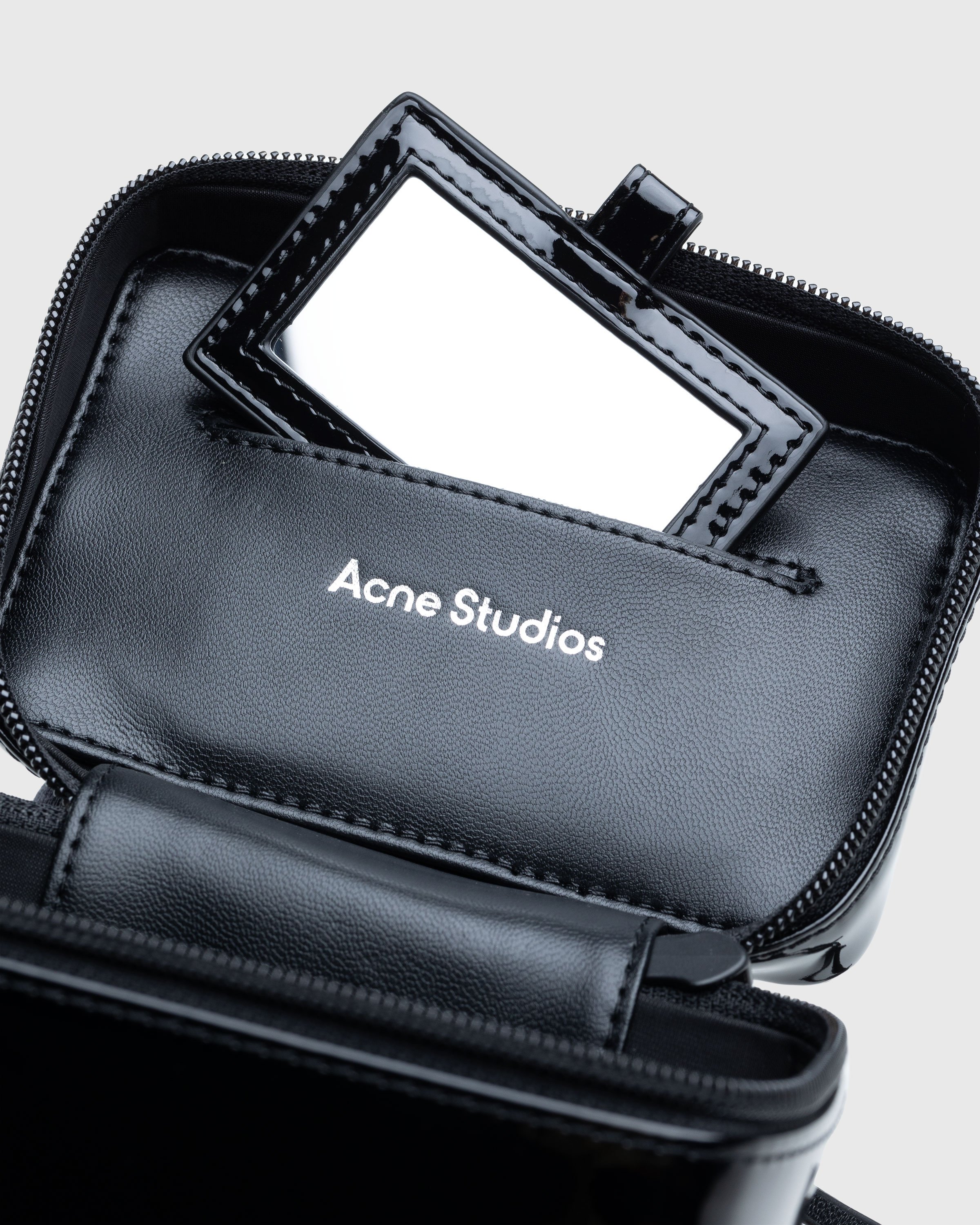 Acne Studios - Face Vanity Bag Black - Accessories - Black - Image 4