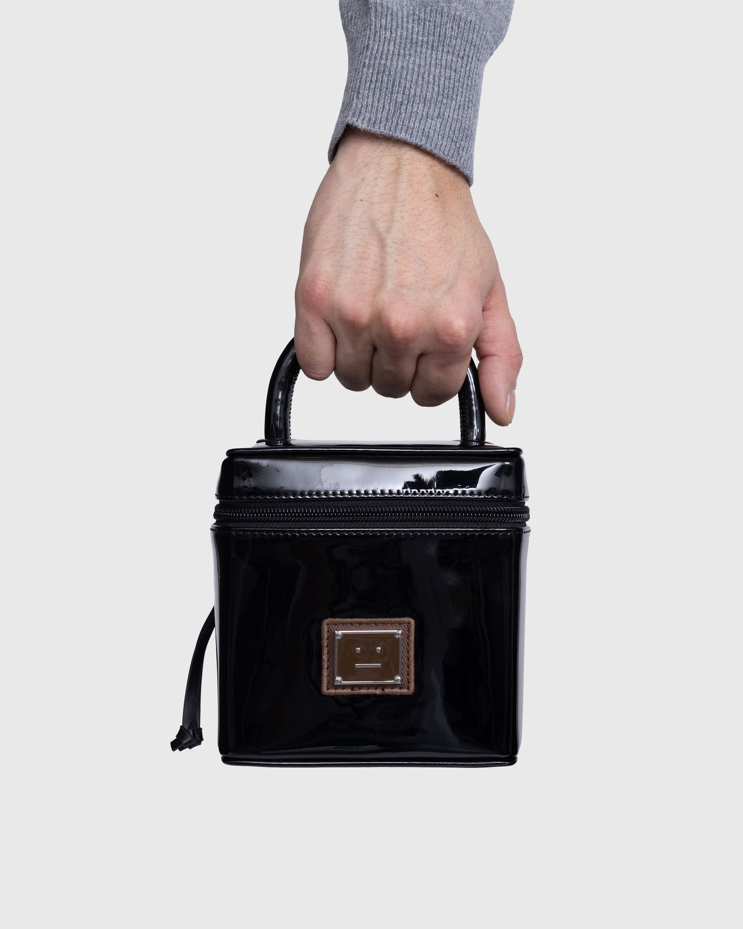 Acne Studios - Face Vanity Bag Black - Accessories - Black - Image 6
