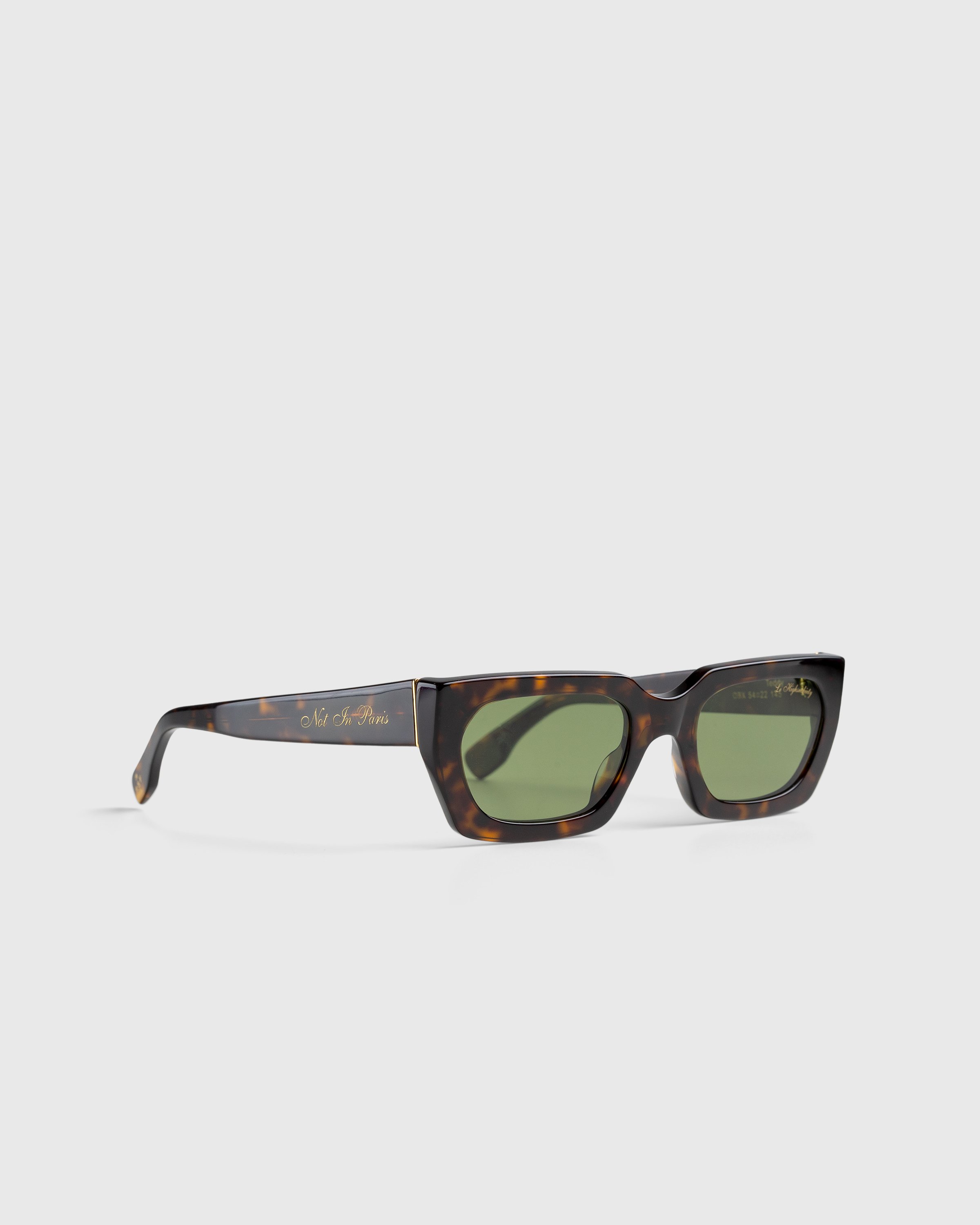 retrosuperfuture x Highsnobiety - Not In Paris 4 Teddy Tortoise Sunglasses - Accessories - Brown - Image 2