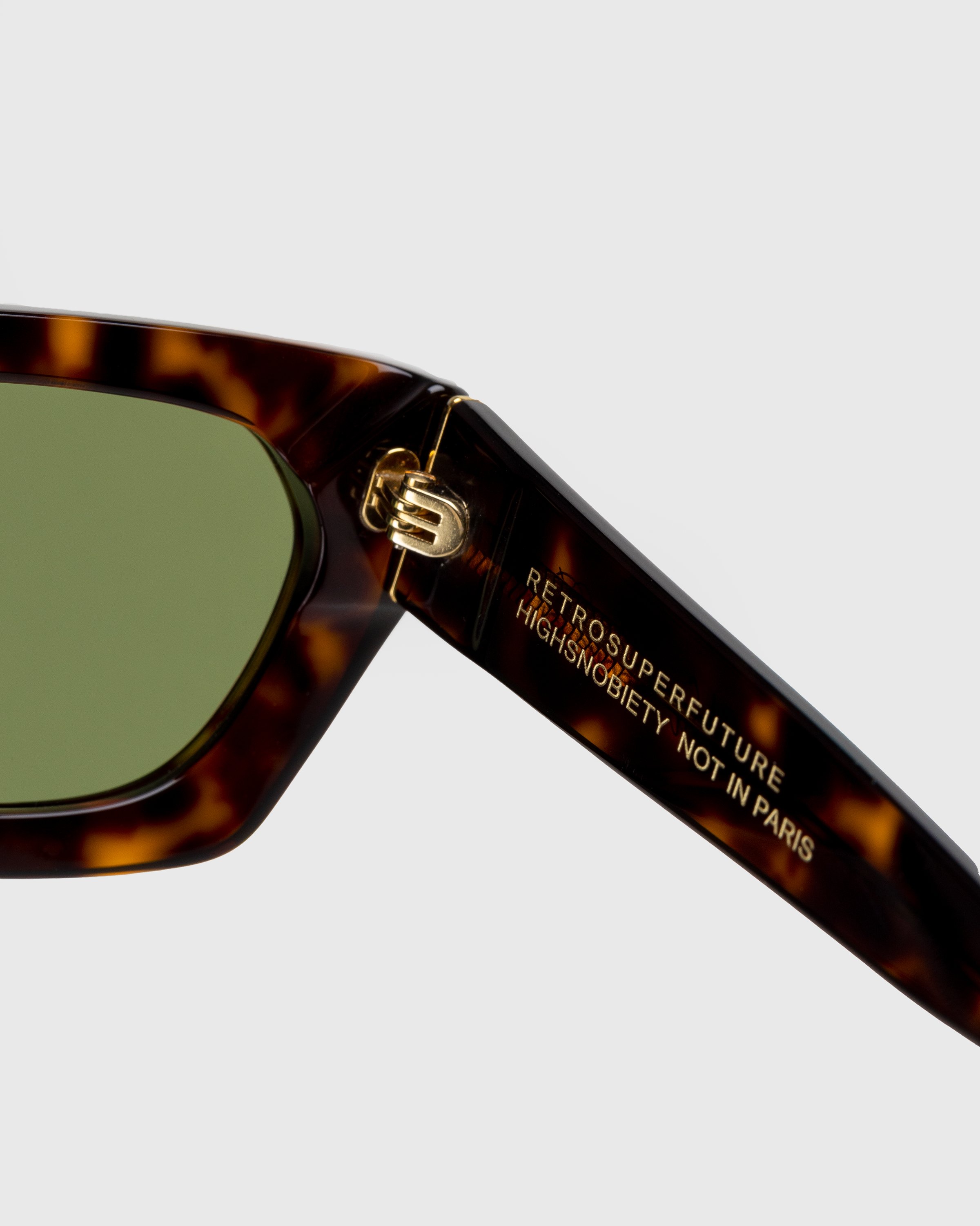 retrosuperfuture x Highsnobiety - Not In Paris 4 Teddy Tortoise Sunglasses - Accessories - Brown - Image 4