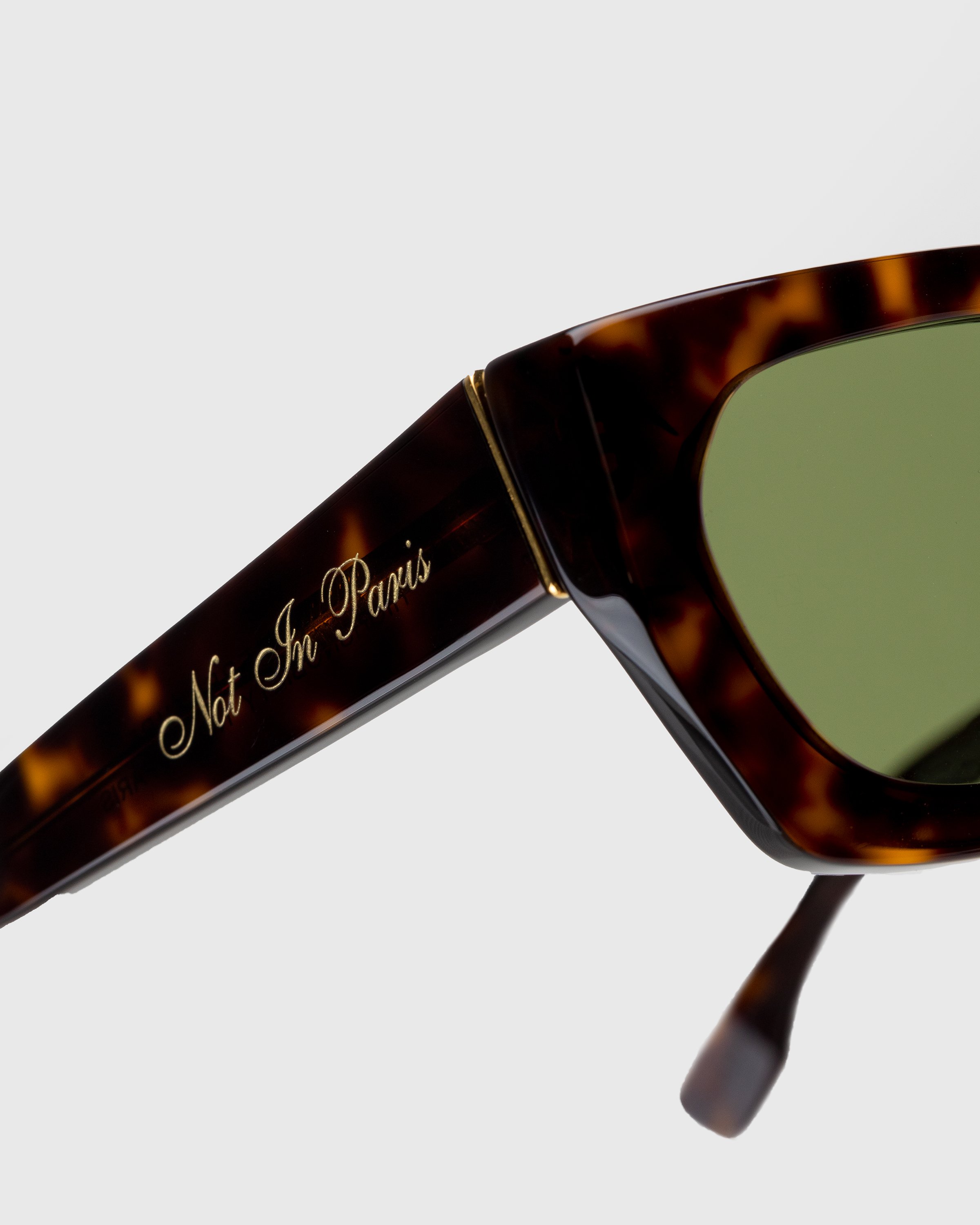 retrosuperfuture x Highsnobiety - Not In Paris 4 Teddy Tortoise Sunglasses - Accessories - Brown - Image 5