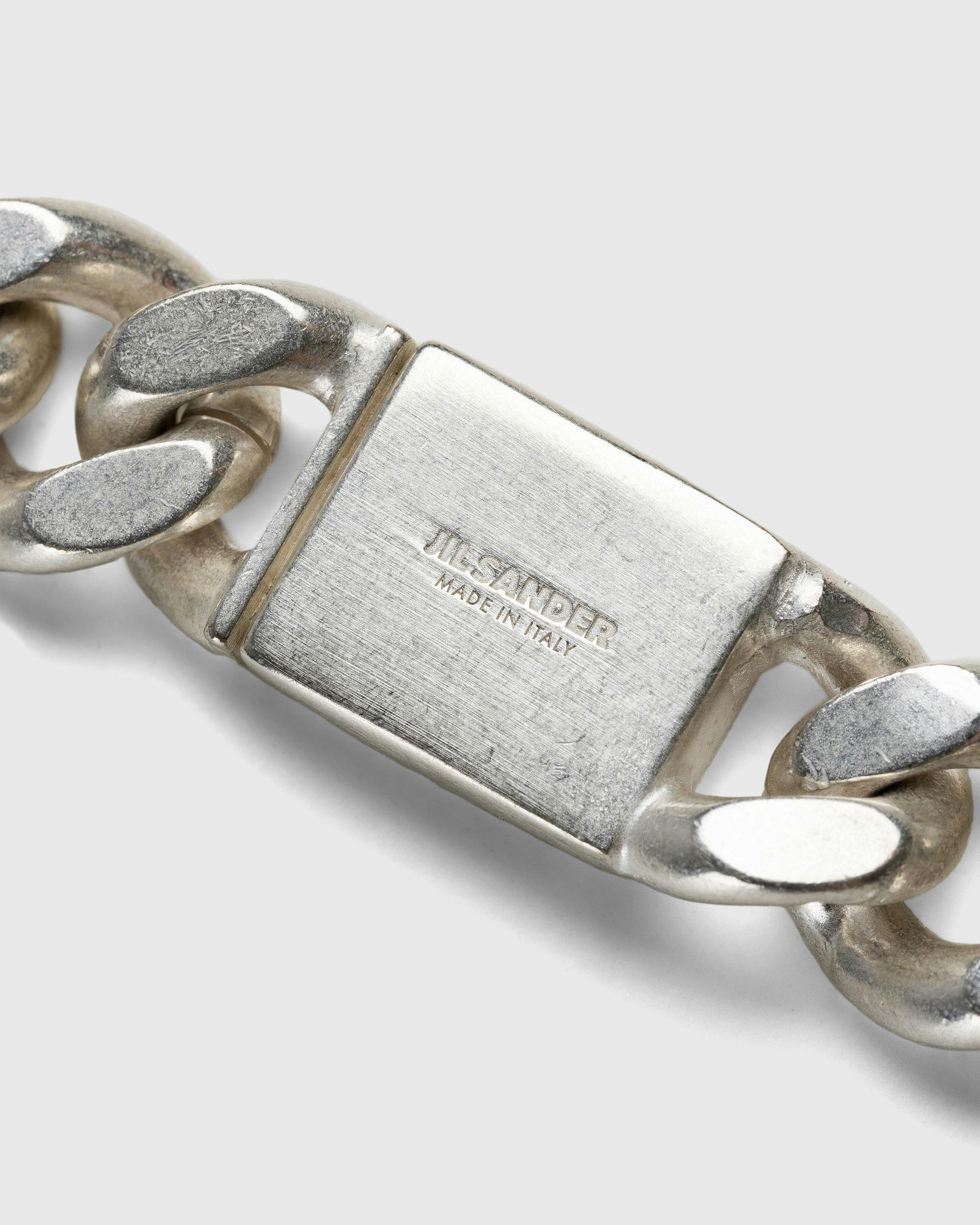 Jil Sander - Chain Link Necklace Silver - Accessories - Silver - Image 3