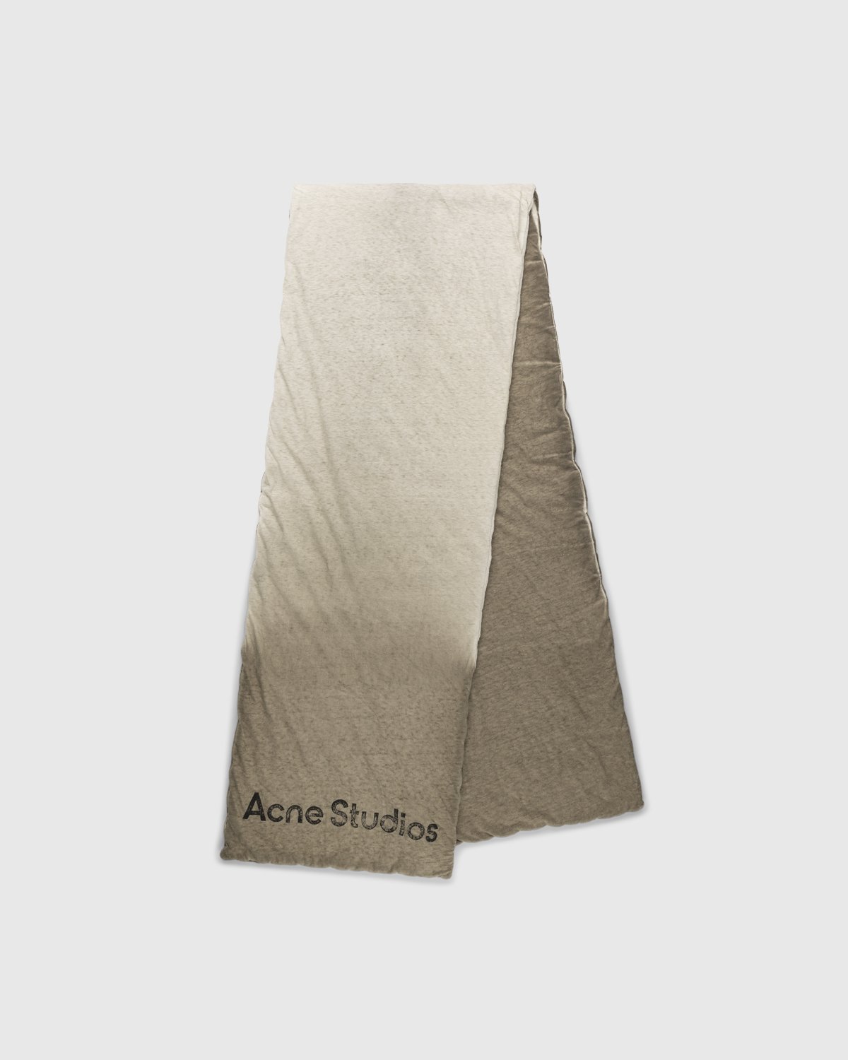 Acne Studios - Ombre Padded Scarf Dusty Brown - Accessories - Brown - Image 3