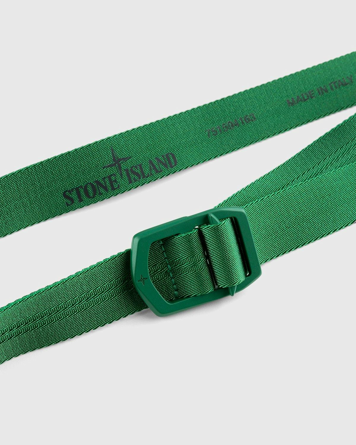 Stone Island - Belt Green - Accessories - Green - Image 2