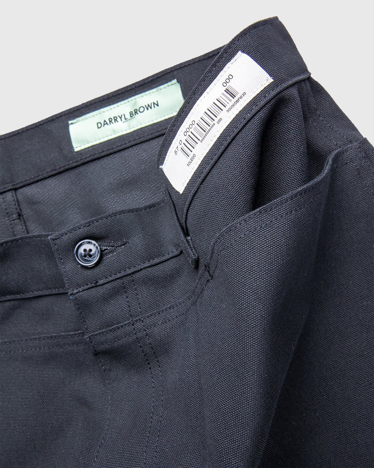 Darryl Brown - Trouser Vintage Black - Clothing - Black - Image 3