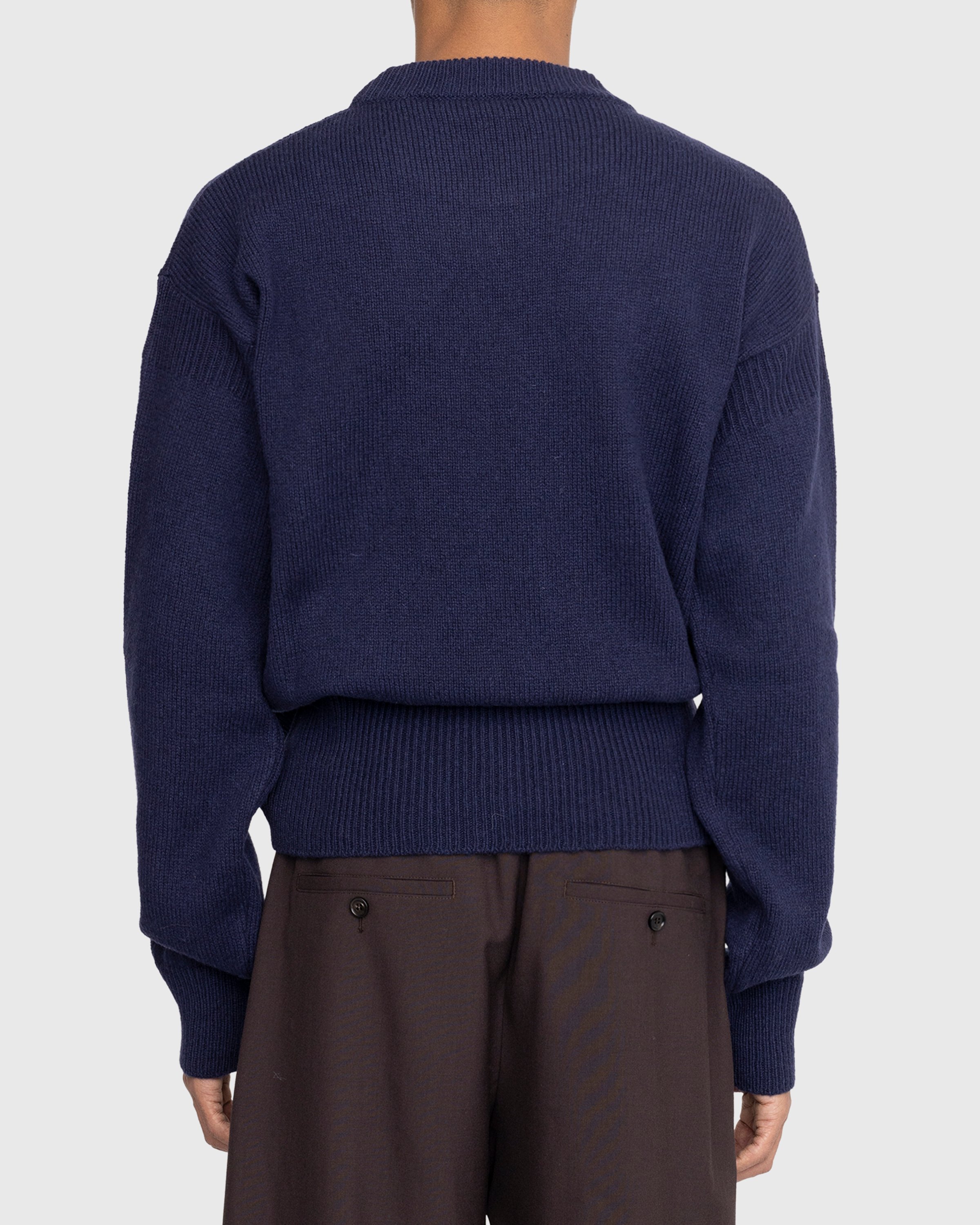 Marni - Roundneck Sweater - Clothing - Blue - Image 3