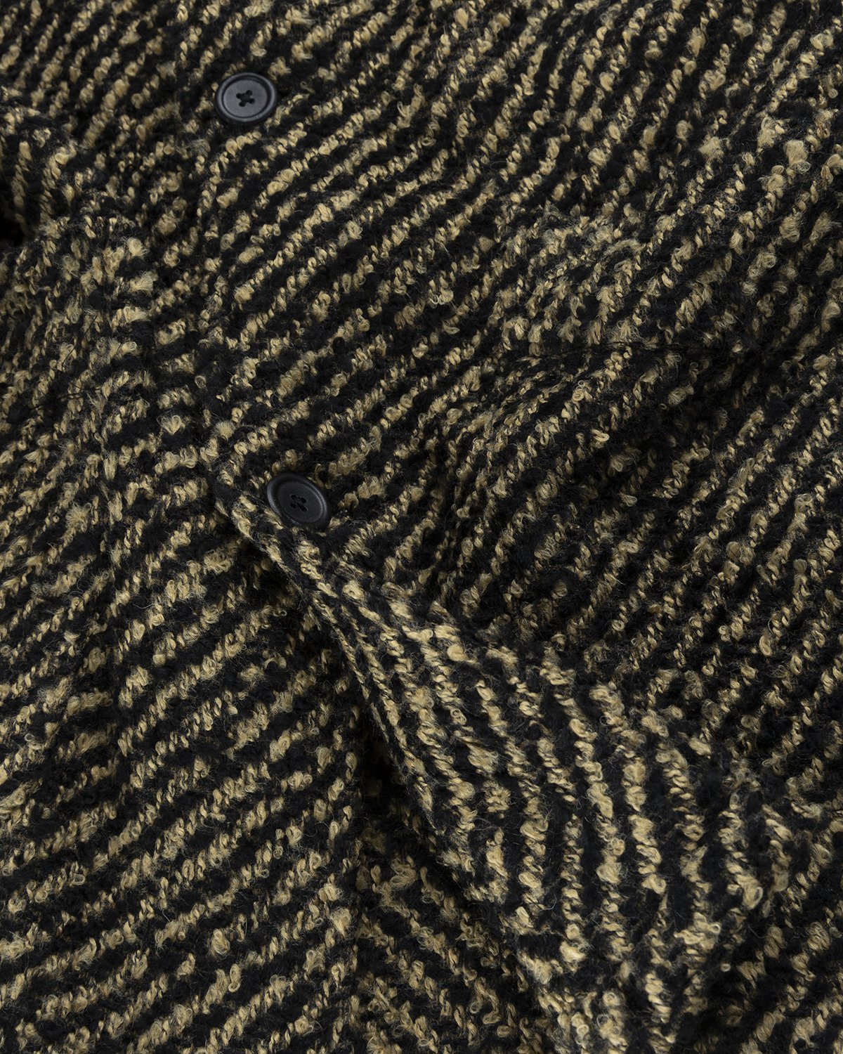 Our Legacy - Archive Box Jacket Black Beige Cigar Stripe - Clothing - Beige - Image 4