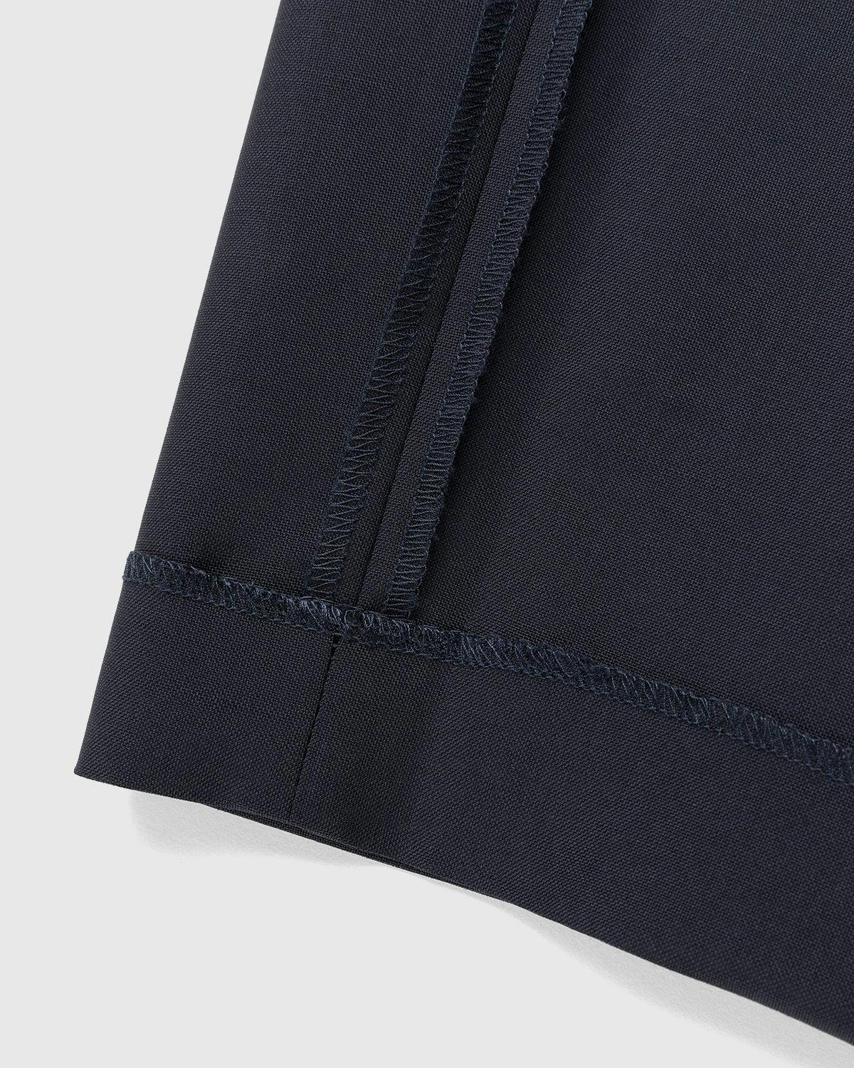Acne Studios - Mohair Blend Drawstring Trousers Navy - Clothing - Blue - Image 6