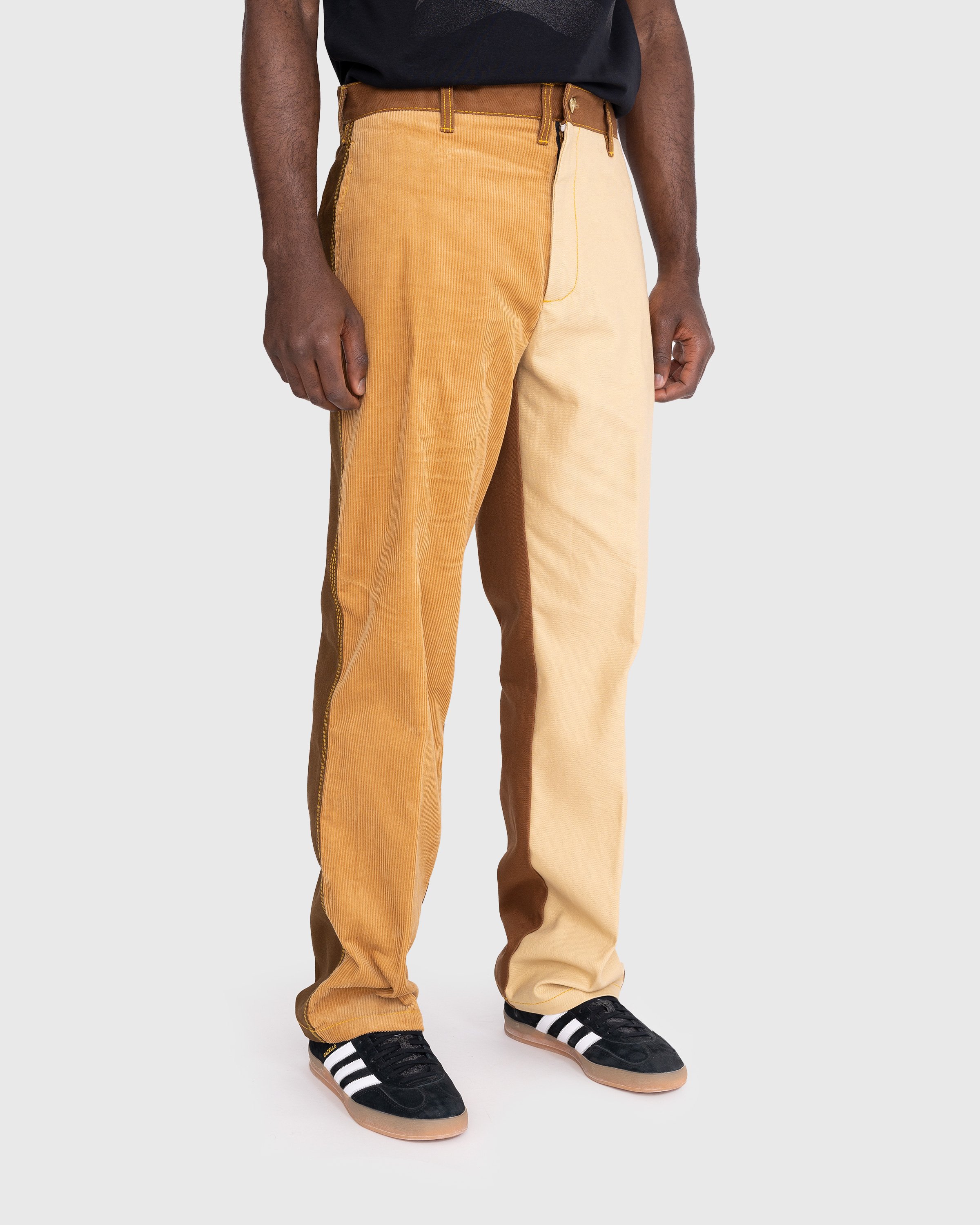 Marni x Carhartt WIP - Colorblocked Trousers Brown - Clothing - Brown - Image 3