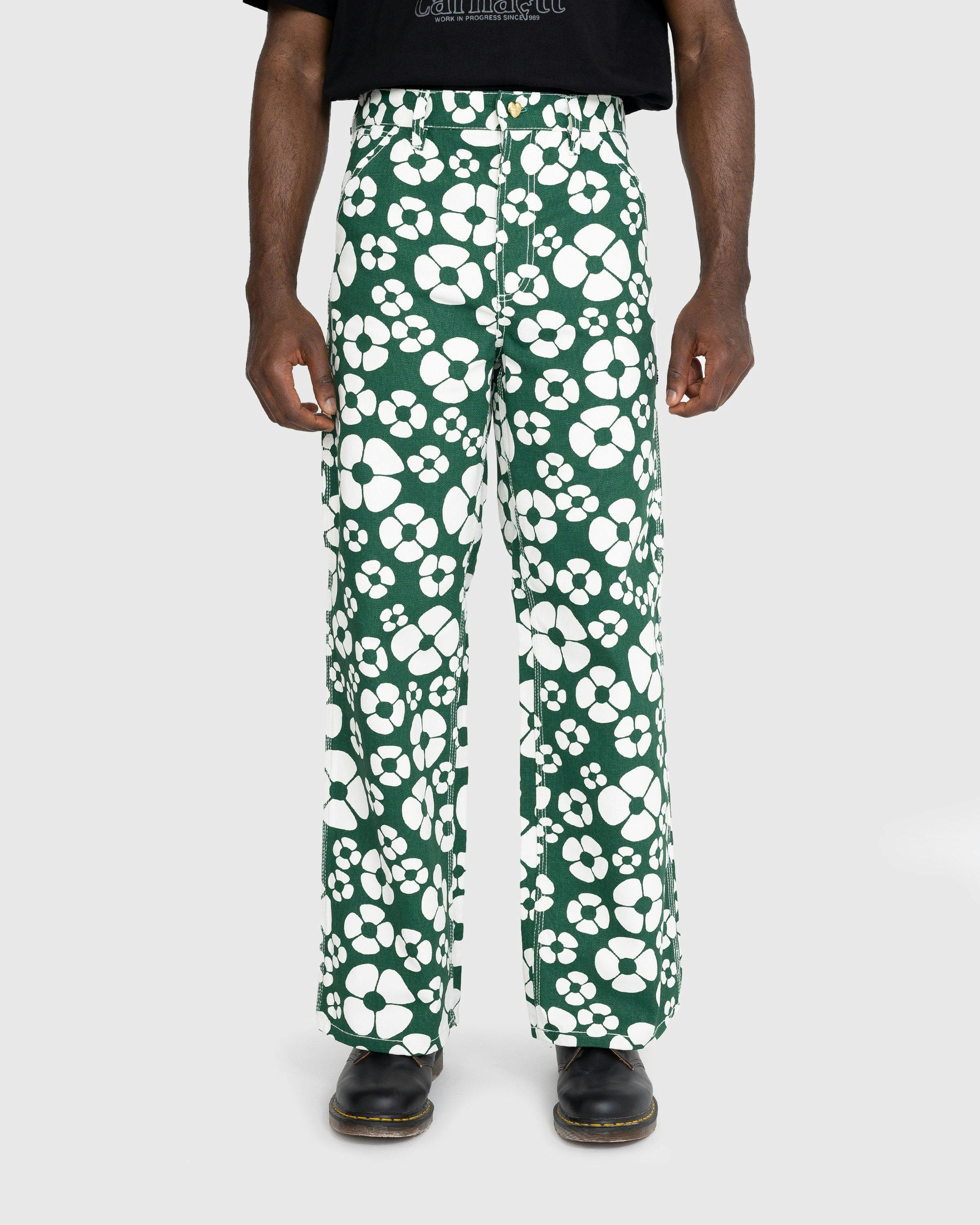 Marni x Carhartt WIP - Floral Trousers Green - Clothing - Green - Image 2