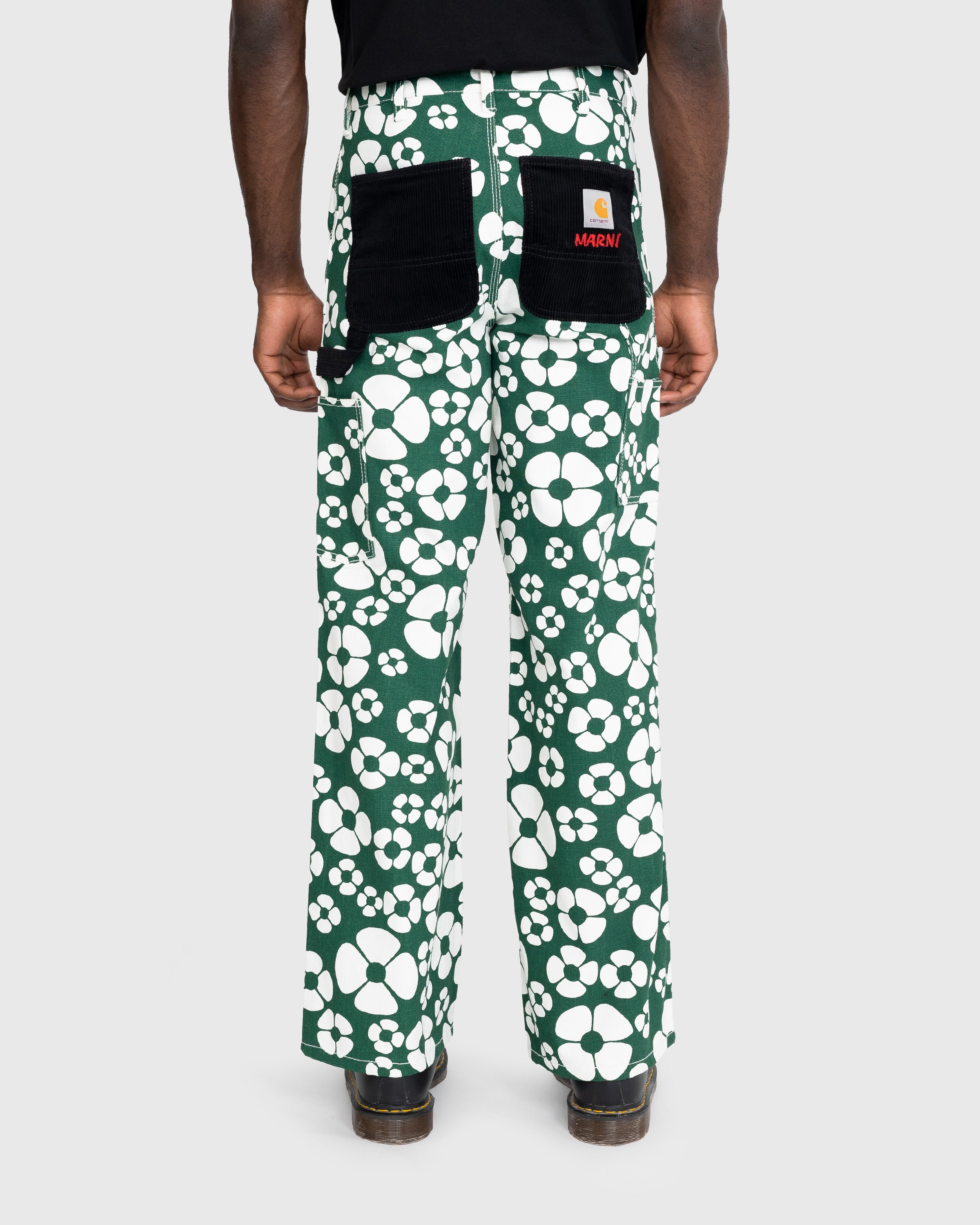 Marni x Carhartt WIP - Floral Trousers Green - Clothing - Green - Image 4