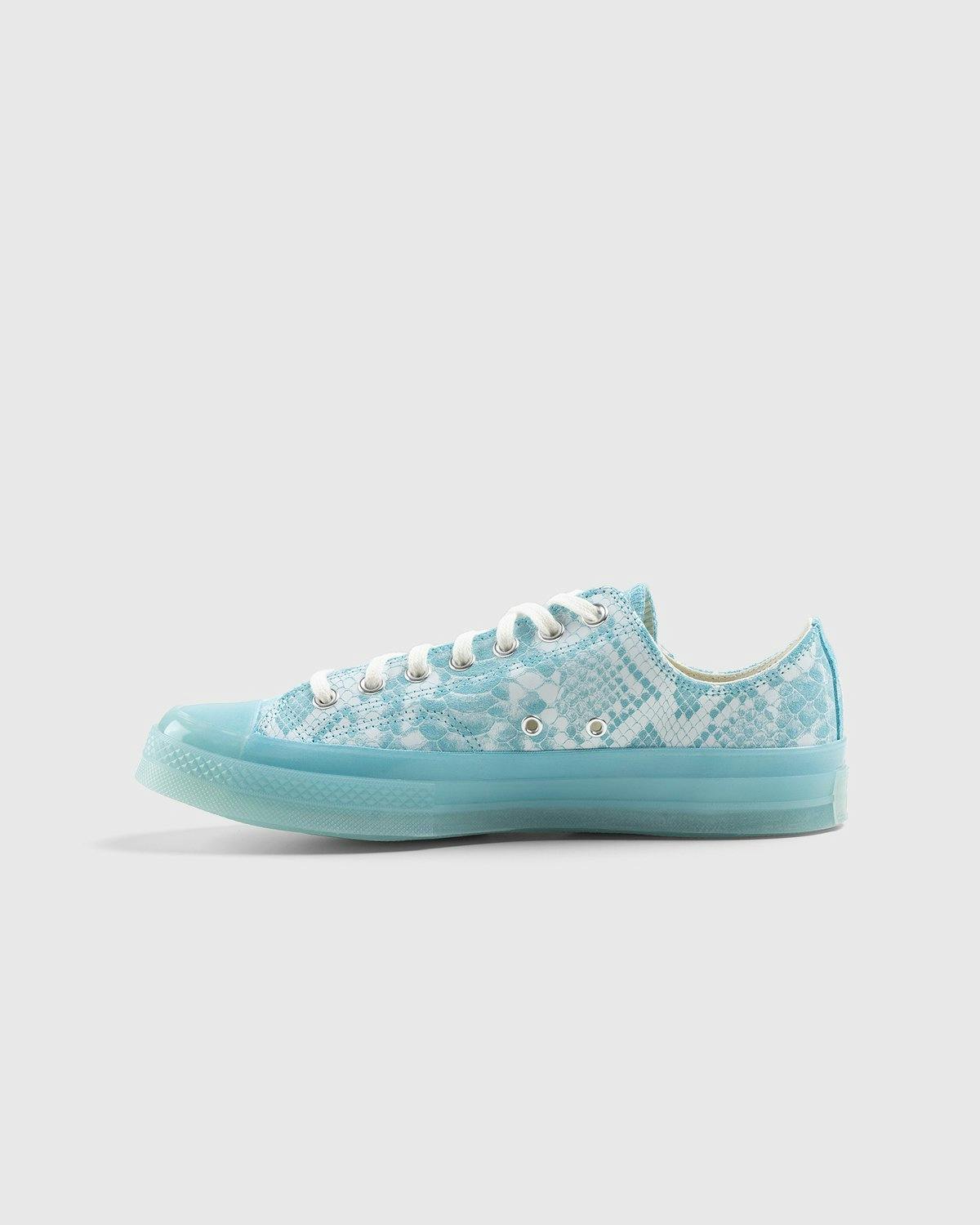 Converse x GOLF WANG - Chuck 70 Ox Python Vintage White Blue Topaz - Footwear - Blue - Image 2