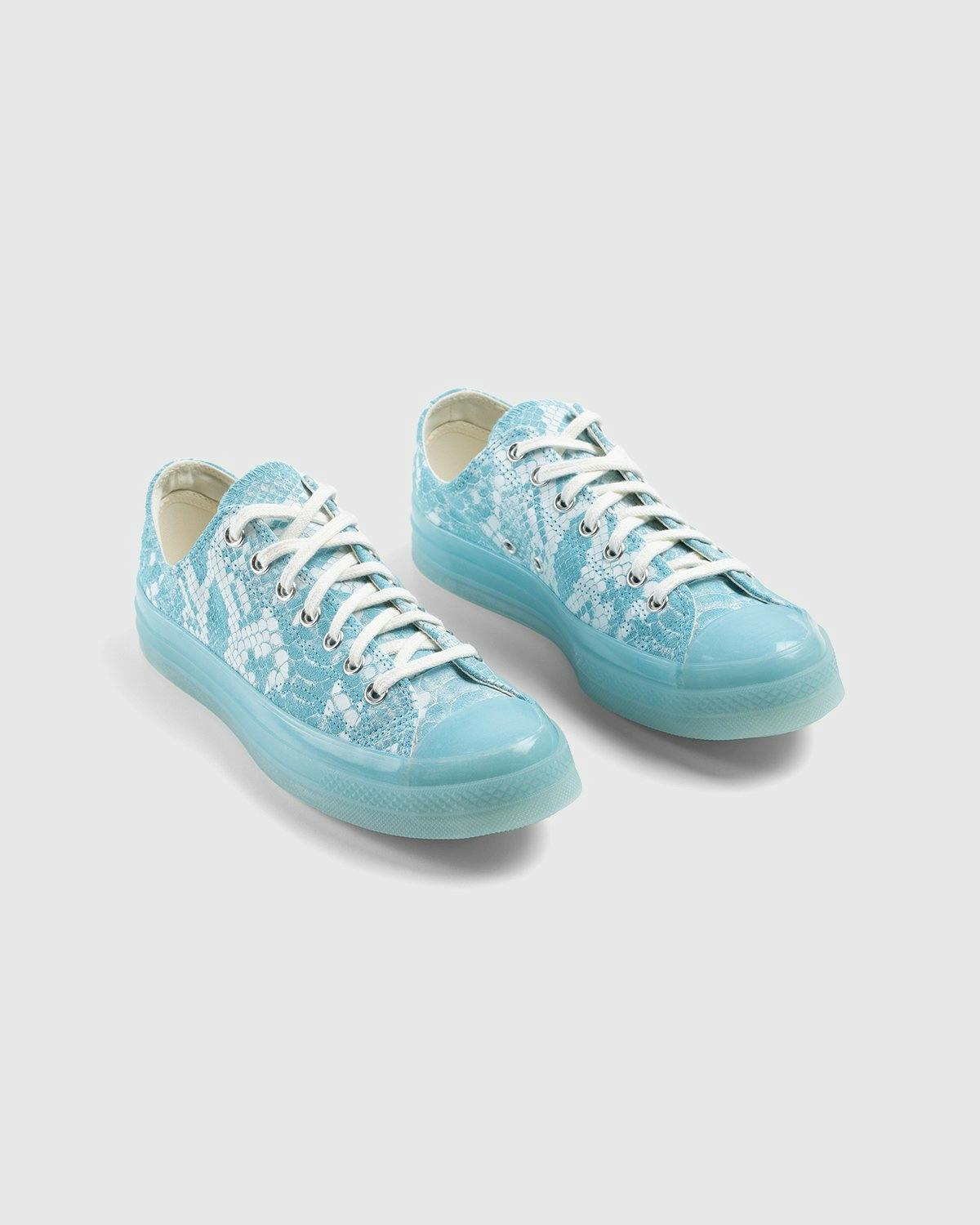 Converse x GOLF WANG - Chuck 70 Ox Python Vintage White Blue Topaz - Footwear - Blue - Image 3