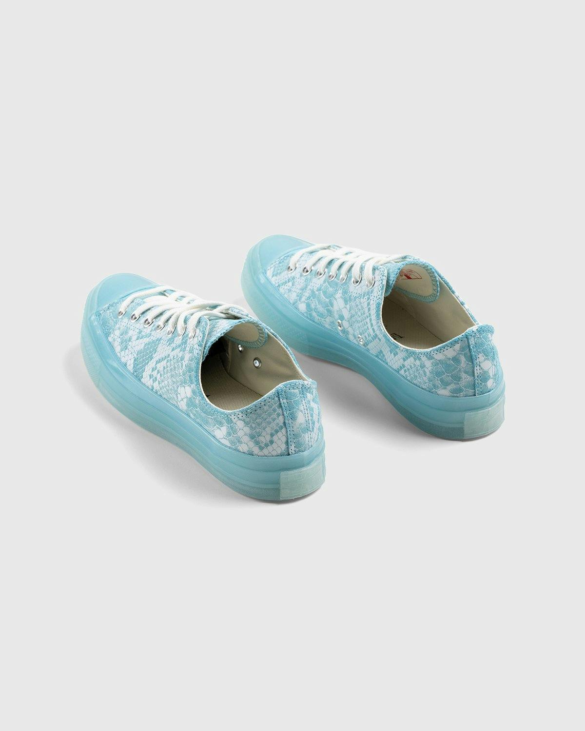 Converse x GOLF WANG - Chuck 70 Ox Python Vintage White Blue Topaz - Footwear - Blue - Image 4