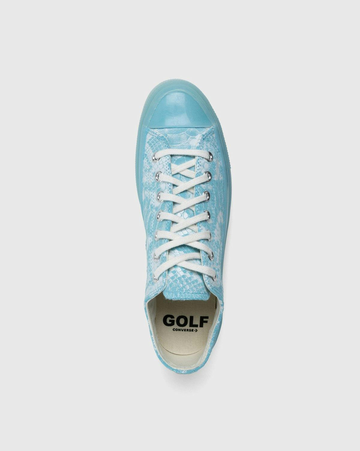 Converse x GOLF WANG - Chuck 70 Ox Python Vintage White Blue Topaz - Footwear - Blue - Image 5