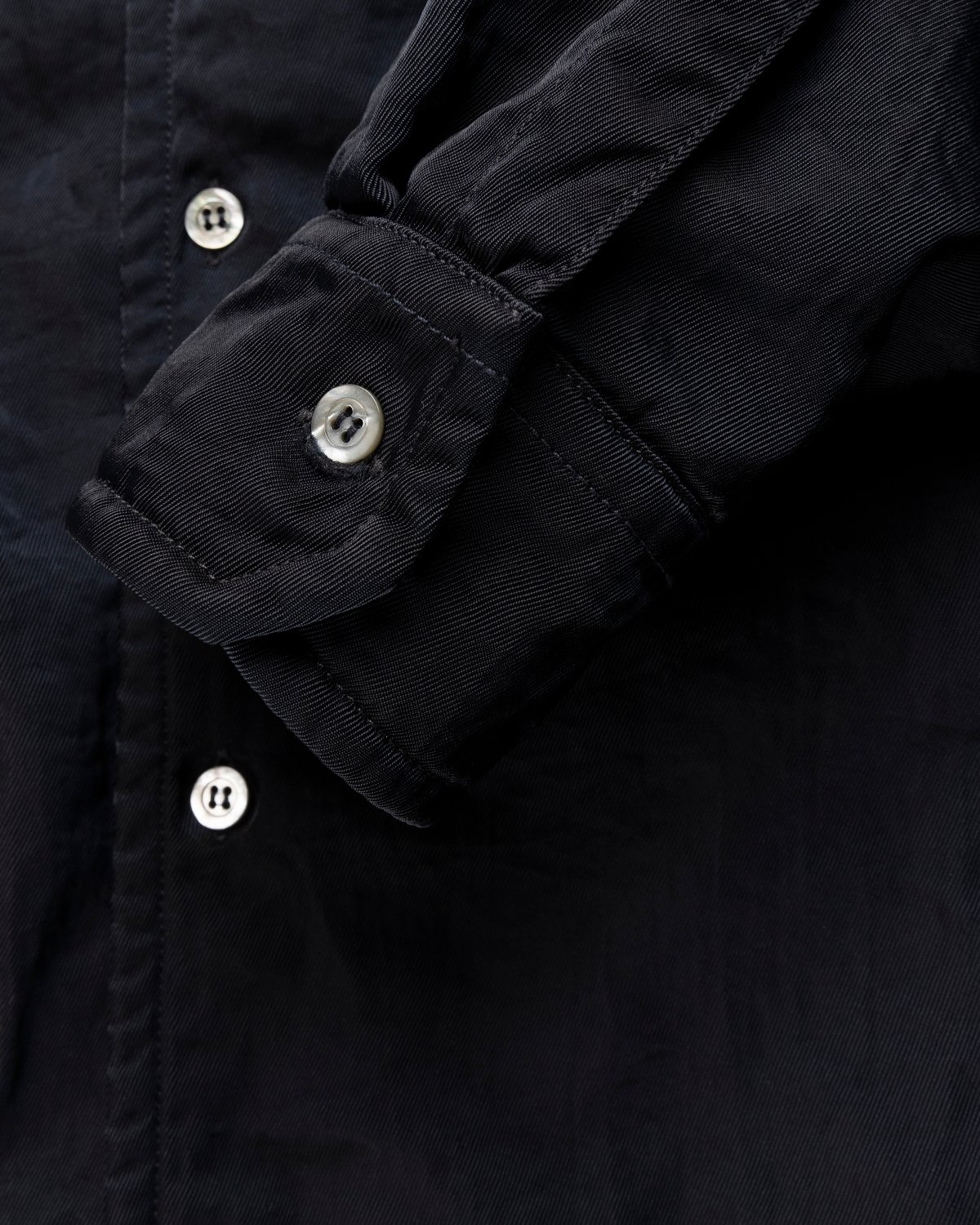 Maison Margiela - Oversized Nylon Jacket Navy - Clothing - Black - Image 5